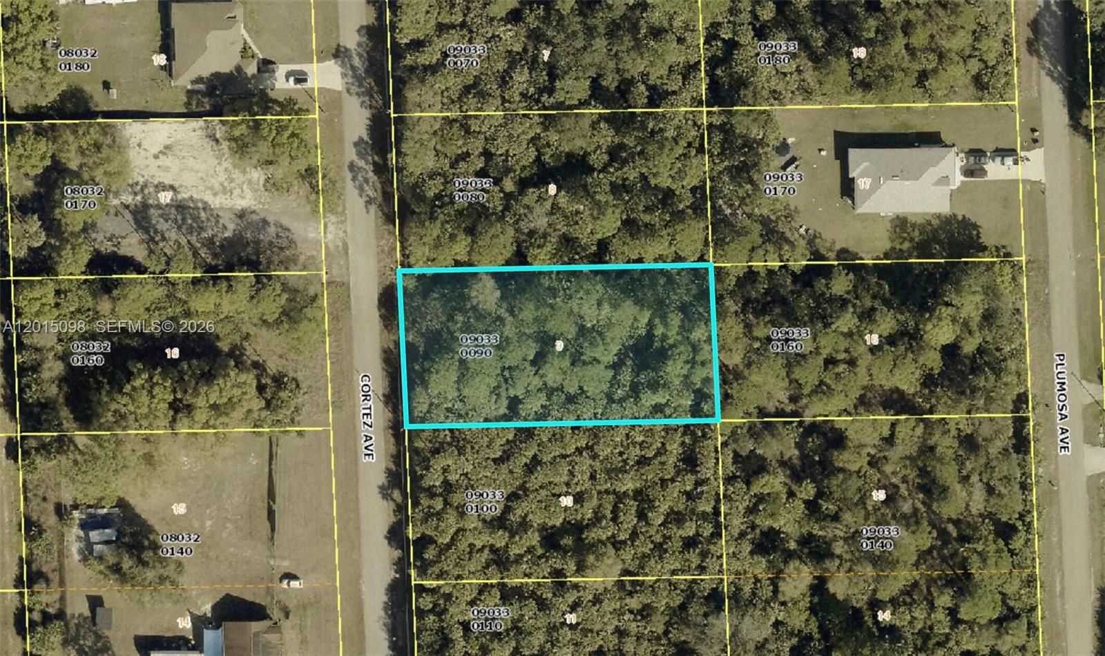 Opportunity is calling on Cortez Avenue! Half Acre vacant residential lot in Lehigh Acres, FL offers a clean, flat parcel in an active neighborhood primed for new construction. Lehigh Acres continues to boom, with builders and buyers flocking to take advantage of the community's unbeatable combination of affordability, freedom, and Southwest Florida lifestyle. From this location, you're just minutes from Lee Boulevard's full range of dining, retail, and services, and a comfortable drive to downtown Fort Myers, Cape Coral, and the Gulf of Mexico beaches. No HOA restrictions mean you can build what you want, how you want. A perfect pick for first-time builders, retirees designing their forever home, or investors seeking strong rental yields. Act now — Lehigh Acres land at this price is in high demand.