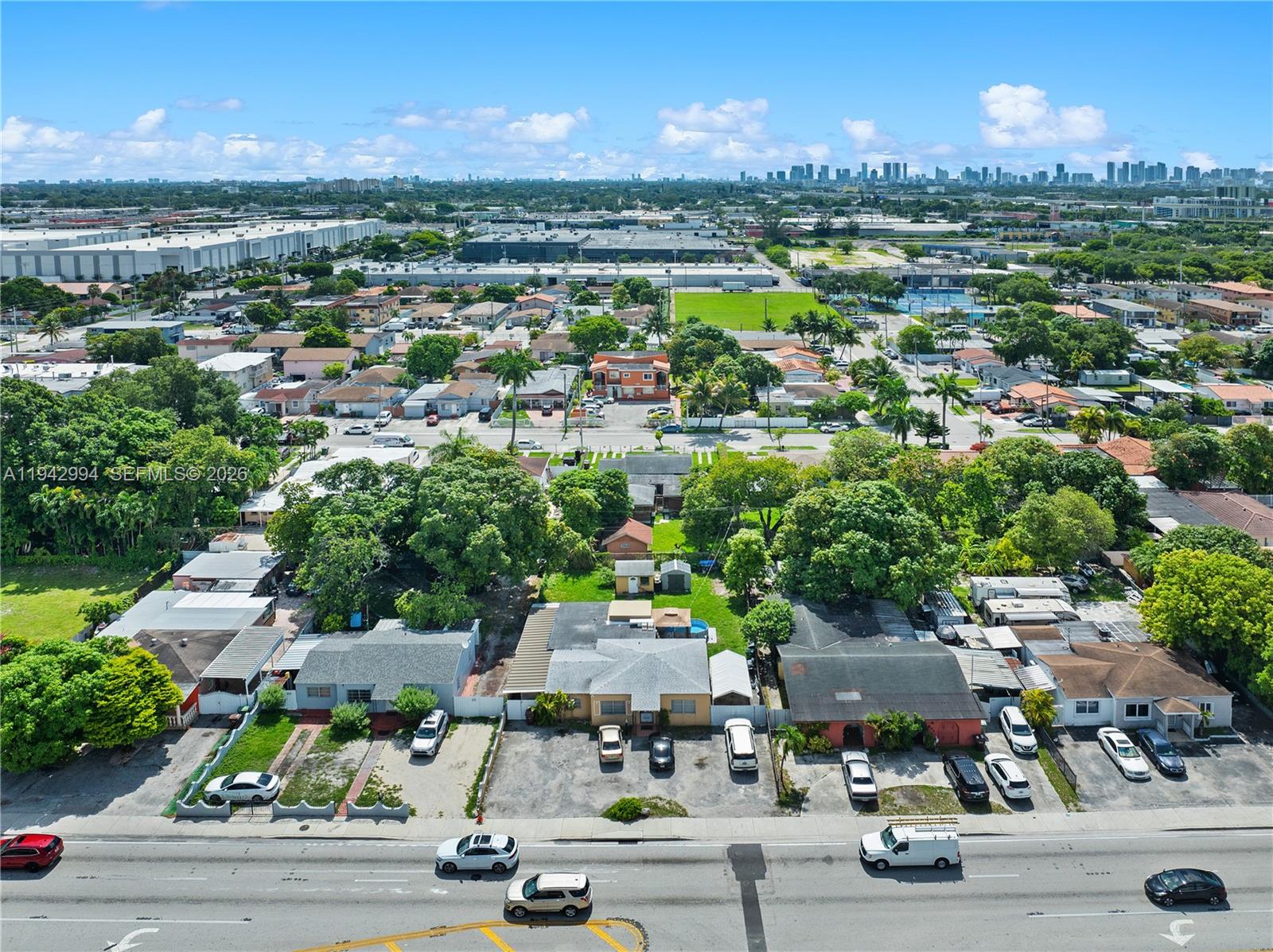 A True Diamond in the Rough!  Prime Development Opportunity in the Heart of Hialeah!
An exceptional opportunity to acquire three side-by-side properties sold together as a package, ideally positioned in one of Hialeah’s fastest-growing areas.  Multifamily development is booming throughout Hialeah—don’t get left behind. The two other Folio#0431200090080, 861 SE 8th Ave. & Folio#0431200090070, 851 SE 8th Ave.
Located within the Neighborhood Business District (NBD) overlay zone, this site offers rezoning potential to support multifamily and/or mixed-use development (see attached ordinance).
Location Highlights:
Central Hialeah location with easy access to major highways;
Close to shopping centers, schools, and daily conveniences;
Just minutes from Miami International Airport; and
Near the upcoming Miami Freedom Park Stadium, a major attraction for soccer fans and future growth.

This is a rare canvas for any buyer, and visionaries ready to leave their mark. Make this block yours and put your signature on a transformative project.  Opportunity, location, and vision—this one has it all!

Serious inquiries!  Please do not disturb tenants!  Bring your offers, let's make a deal!