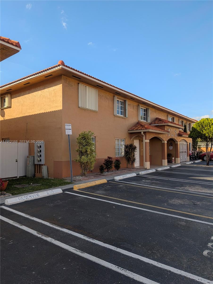 Welcome to this exquisite 3-bedroom, 2-bathroom condominium in the heart of Hialeah. This spacious unit offers 1,270 sq ft of comfortable living space, perfect for families and professionals. Low HOA fee ensures a well-maintained community without breaking the budget. Ideally located near top-rated schools, major roadways, restaurants, hospitals, and shopping centers — combining comfort and convenience throughout Miami-Dade County. Property is currently tenant-occupied at $2,700/month until March 2027 — an excellent opportunity for investors seeking immediate rental income