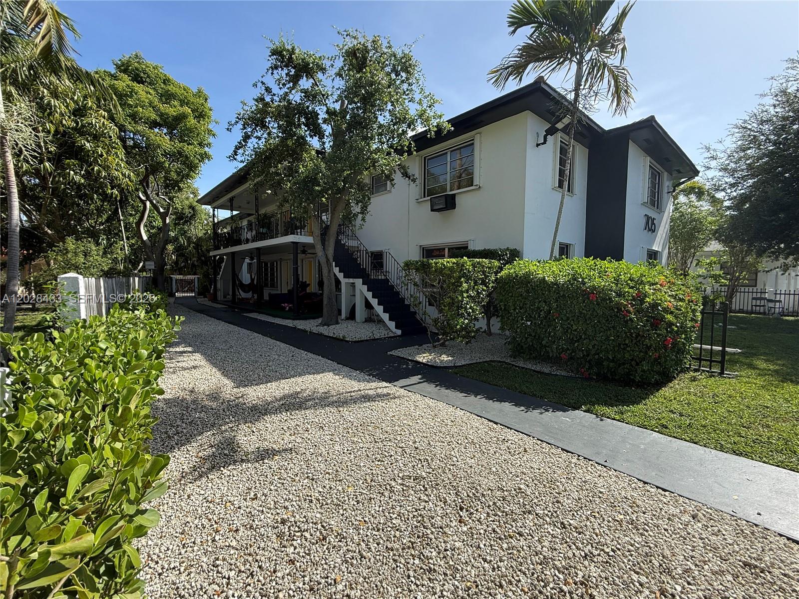 Very spacious 2-bedroom & 2-bathroom in Miami Shores. Gated property with privacy landscape. New paint, New bathroom, and kitchen fixtures. Quiet. Ready to move in.