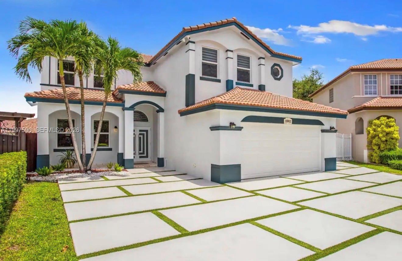 Welcome to this impeccable and beautifully maintained residence located in the highly desirable Kendall area of Miami. This stunning home offers 5 spacious bedrooms and 4.5 bathrooms, perfectly designed for both comfortable family living and elegant entertaining.
From the moment you enter, you are greeted by modern porcelain flooring on the first level and an abundance of natural light enhanced by impact windows and doors throughout, providing both security and energy efficiency. The second floor features warm laminate flooring, creating a cozy and inviting atmosphere in all bedrooms.
The layout offers generous living spaces, ideal for large families or those who enjoy hosting. Step outside to a private backyard oasis, featuring a beautiful pool and expansive patio, perfect for entertaining guests, relaxing weekends, or enjoying the South Florida lifestyle year-round.
This home is truly move-in ready and meticulously cared for, reflecting pride of ownership in every detail.
Key Features:
3000 Plus sq Living area 
5 Bedrooms | 4.5 Bathrooms
Impact windows and doors
Porcelain floors (1st floor) & laminate (2nd floor)
Spacious layout with abundant natural light
Beautiful pool with large patio area
Impeccable condition – truly turnkey