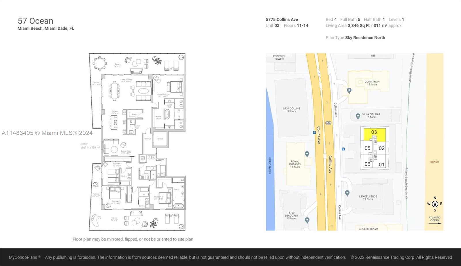 AMD PL OF 2ND OCEAN FRONT - Residential