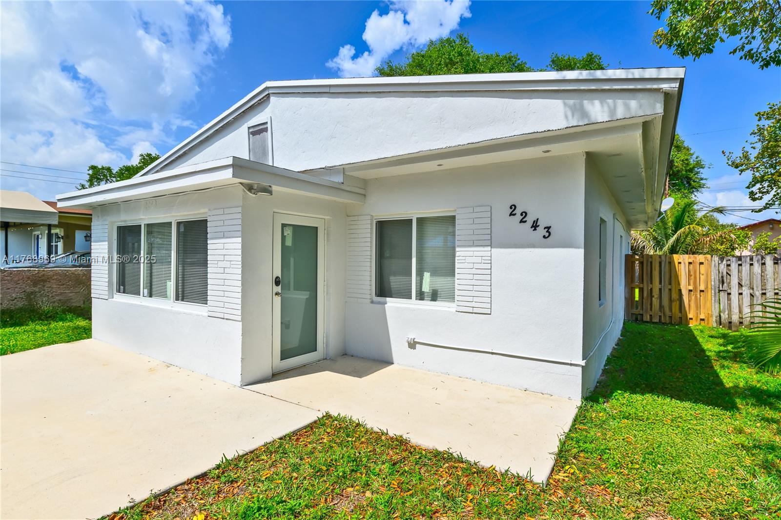 OWNER FINANCING AVAILABLE!! INVESTORS WELCOME. Ready to move in cozy single-family home. Brand new roof 2024, brand new hurricane- impact windows and doors 2024, substantially remodeled and ready for the buyers last touch ups. Laundry inside, open kitchen concept, granite counter tops, SS appliances, fully fenced patio with fruit trees. Fully termites' treatment certificated 2025. Brand new HVAC Central AC 2025. No HOA, no restrictions, pets OK. Lease to purchase and owner financial available.