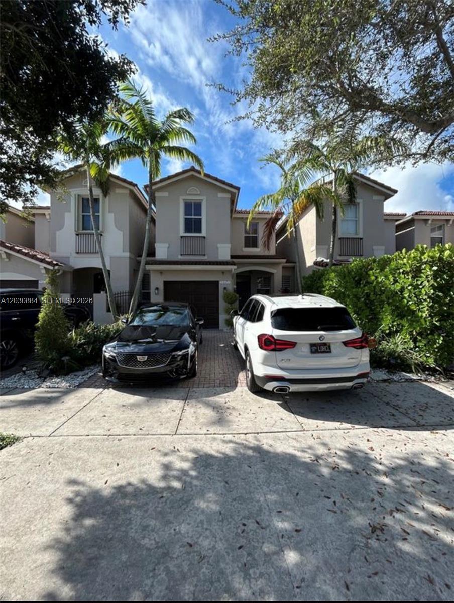 Easy to show! 3 Bed, 2.5 bath home in a family-friendly community with a clubhouse, community pool, and low HOA. Features include hurricane shutters, a newer A/C (2022), and a garage with a built-out office space that can easily be converted back. Conveniently located near top-rated schools, shopping, dining, and easy access to the Palmetto Expressway and Florida Turnpike.