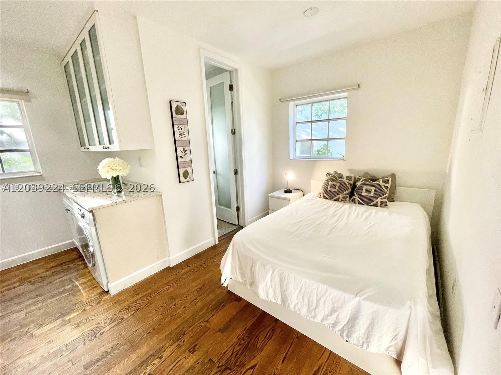 Bright and beautifully maintained studio in the heart of South Beach! Just steps from Lincoln Road, Española Way, Flamingo Park, the beach, and countless shops, restaurants, and cafés. This move-in-ready unit comes fully furnished and equipped, offering the ultimate walkable Miami Beach lifestyle. Impact windows provide a peaceful and quiet interior while allowing plenty of natural light throughout the day. A fantastic rental opportunity in an unbeatable location!