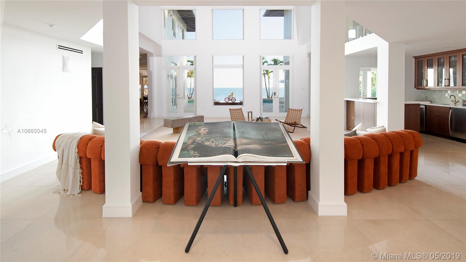Completely remodeled home on Mashta island in Key Biscayne. Walk in to breathtaking water views. This home features 6 bedrooms, 5.5 bathrooms, a gourmet kitchen with top-of-the-line appliances, large dining room & great room with full bar, office/media room, separate maid’s quarters, a large laundry room, and a master suite with ocean views. This house has the perfect setting to enjoy the beautiful sunsets while dipping in an infinity pool, perfect for entertaining.