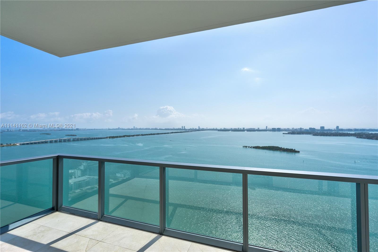 Be among the 1st to move into this brand new building! Stunning 3 Beds+Den, 3.5 Baths at Elysee, Miami’s newest & only luxury boutique building in Edgewater w/ only 2 residences per floor. Oversized living room w/ floor-to-ceiling windows overlooking Biscayne Bay + private sunrise & sunset terraces. Unit is completely finished w/ aprox $150K in upgrades, including Corsica Marble floors, motorized shades, California closets, wine cooler and addition of a large den + assigned storage space. Subzero & Wolf appliances, including Gas cooktop. Italkraft cabinetry in kitchen & baths. 3 floors of full-service amenities including Sunrise & Sunset pools; waterfront Fitness Center & Spa; 30th-Floor Sky Level Library, Screening Room & Grand Dining Room, in addition to 2 Guest Suites & Butler Service.