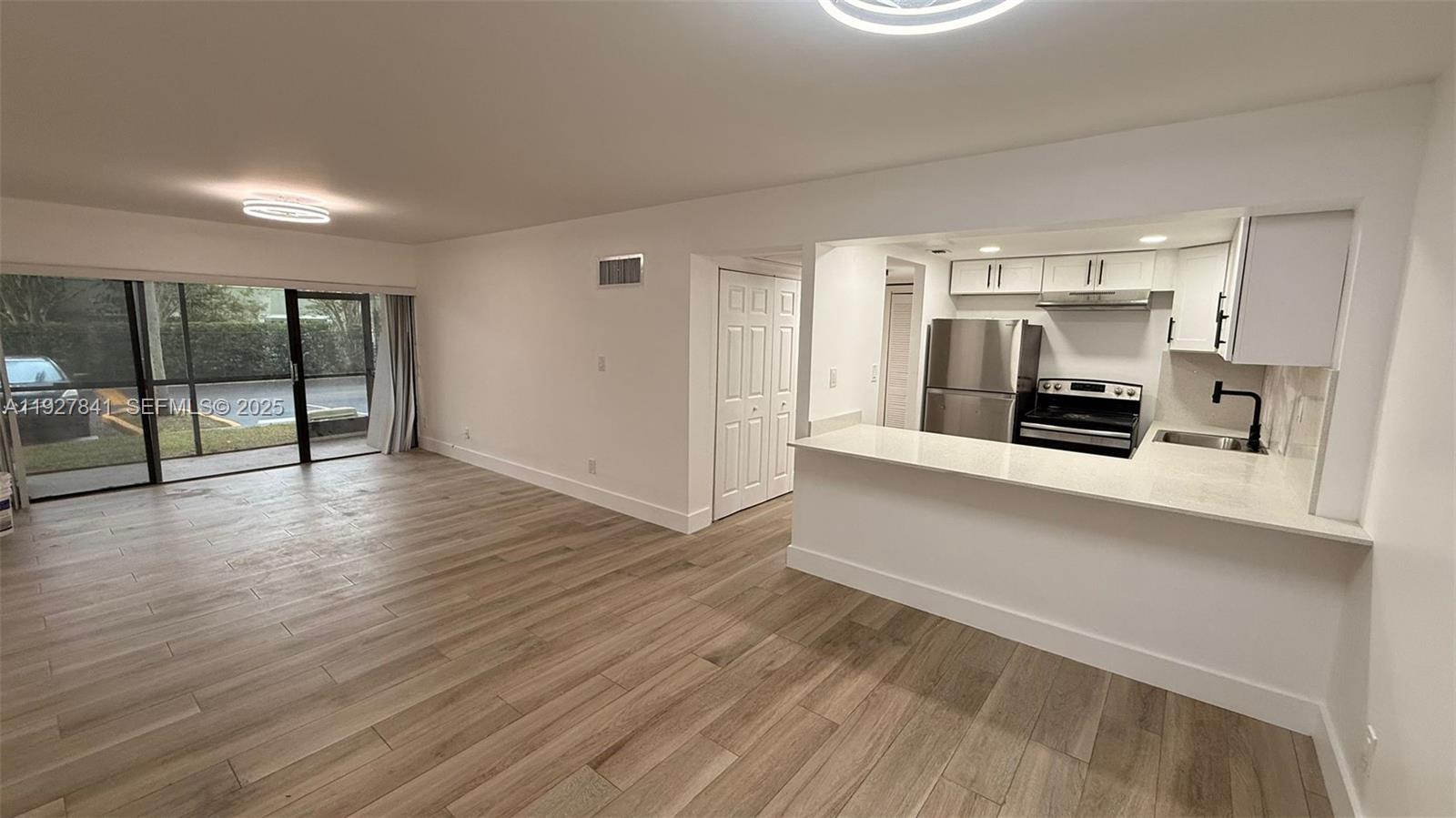 Beautifully Renovated 2BD/2BA Condo –  in the heart of Hollywood near schools, shopping,4 miles to beach. Fully renovated ground-floor condo featuring a bright open layout, new flooring, and an updated kitchen with stainless steel appliances. Spacious bedrooms, modern bathrooms, in-unit washer/dryer, and new central A/C. Located in a well-maintained community with easy ground-level access. All ages welcome. Great for children school bus drop in complex. near shopping and I-95 all ages. Also able to rent yearly. No wait time.. All offers will be considered. Owner must sell!!! $2100  June 2026