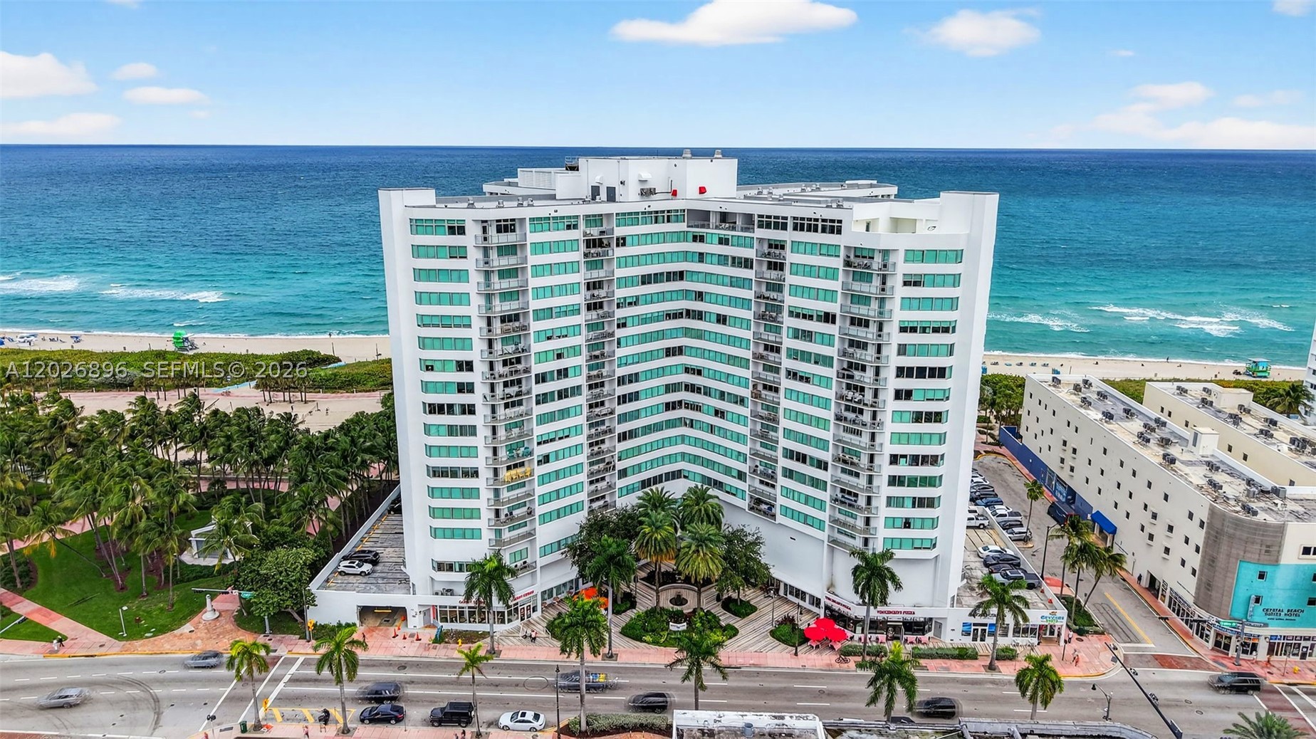 Enjoy the beachfront lifestyle and the magnificent ocean views from this totally remodeled unit that is strategically  situated in theBurleigh House in the center of the North Beach area.
The  unit is tastefully renovated with an open concept kitchen, outfitted with high end stainless steel appliances.
The building boasts a brand new beautiful pool and deck, brand new roof, impact windows and doors, fully equipped gym,  management on site,  renovated recreational party room, game room  and just at the very end of obtaining the 50 year Re-Certification.
Attended lobby 24/7. Water, Internet and Basic Cable as well as monthly interior exterminating are included in the quarterly maintenance.
The property unique location offers the opportunity within walking distance to enjoy trendy restaurants, areas of entertainment as well as close proximity to supermarkets, financial centers, pharmacies, post office and much more.
The Boardwalk  in front of the ocean offers the opportunity for morning or sunset strolls or a nice bike ride.
Unit is easy to show.  Please contact listing agent in the showing request link.