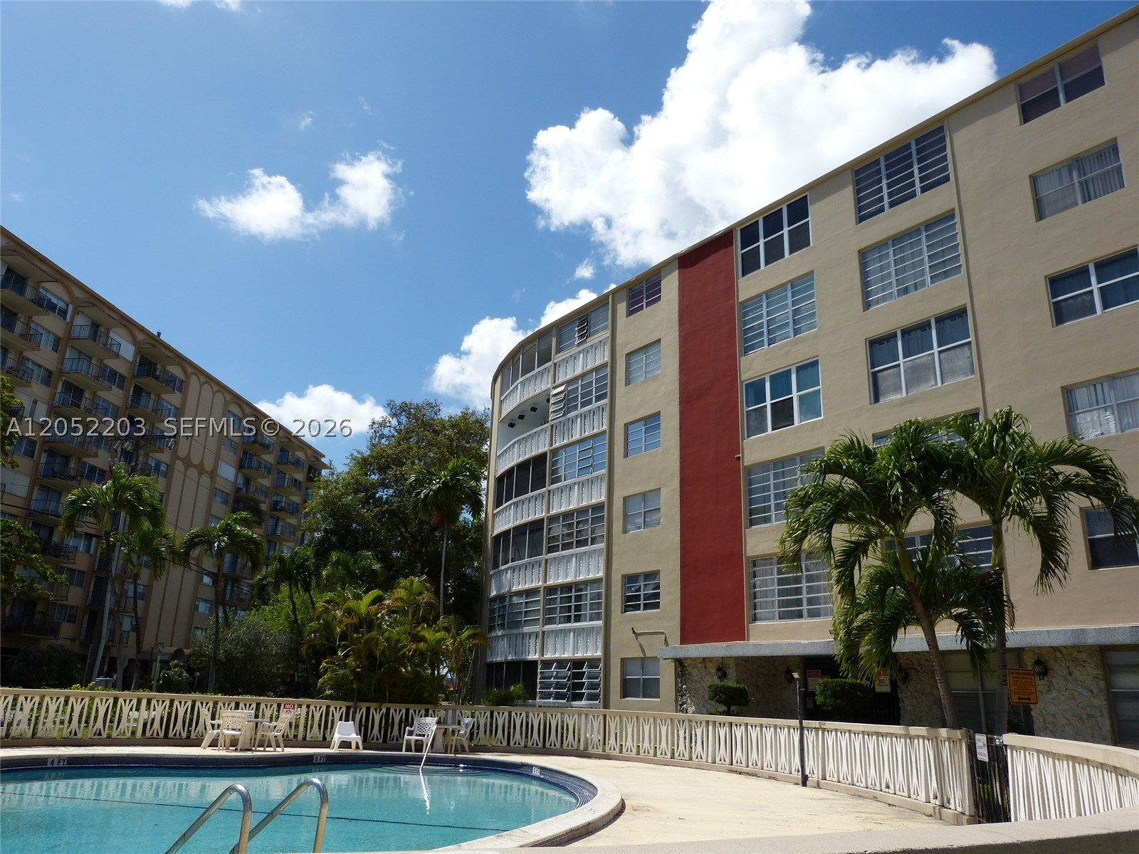 Very nice and bright one bedroom apartment in an Excellent, unbeatable up and coming location! The unit has a very nice layout with windows in formal dining area and floor to ceiling impact windows/doors to balcony at end of living area. Nice size bedroom with good size window and a nice size walking closet. Extra closet space throughout unit. Secured building, with pool and very nice, tranquil atmosphere to live in. One assigned parking space right in front of your property at your door giving the easiness and feeling of a house. Laundry facility conveniently located on the same floor. The building is very conveniently located within walking distance from shopping plazas with banks, a large selection of restaurants of all kinds, L.A Fitness, Ross, Whole Food Markets, Home Depot, and other necessity / service stores. Five minutes drive to Bay Harbor and Bal Harbor through the 123rd St causeway. 10 to 15min to the beach and beautiful Sunny Isles, 15 min to Aventura/Aventura Mall, 15min to Miami Beach, and 20min or less to Downtown Miami. Management on site. Water included in the rent.