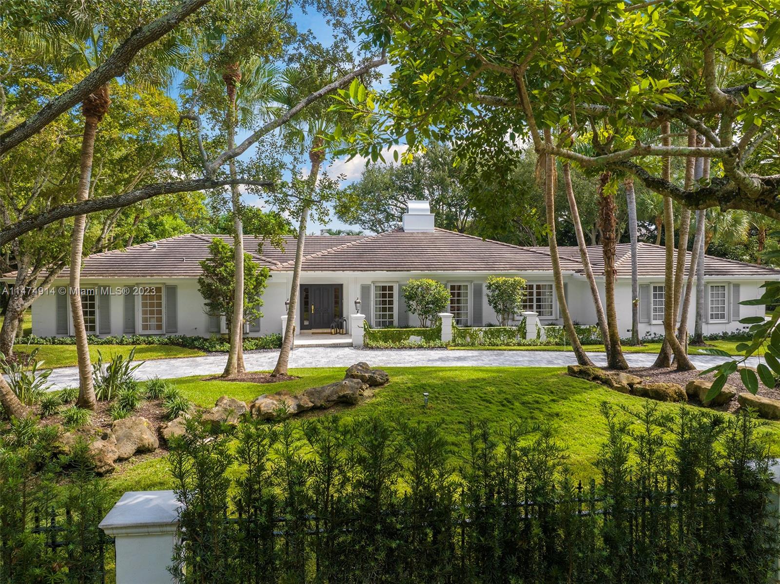 This beautiful single-story home on a magnificent lot, combines modern sophistication with classic charm and tasteful decoration, creating an ideal retreat for relaxing and entertainment. The spacious master suite is your private haven, featuring a walk-in closet and a lavish master bathroom with soaking tub, dual vanities, and a large separate shower. Additional bedrooms ensure complete comfort for family, guests and in-laws. Light filled living area and dining room displays a reserved stateliness with premium materials, accents, open and well planned floor plan. The oversized and meticulously landscaped garden adds to the allure of this outstanding home. Central with access to great schools, shopping, and restaurants, yet private, it’s your perfect place to unwind and entertain in style.