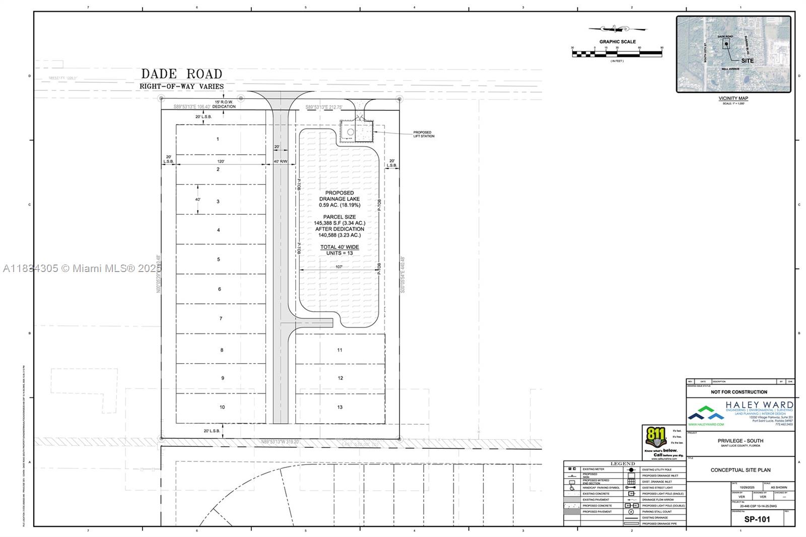HAWLEY ACRES (UNRECORDED) - Land