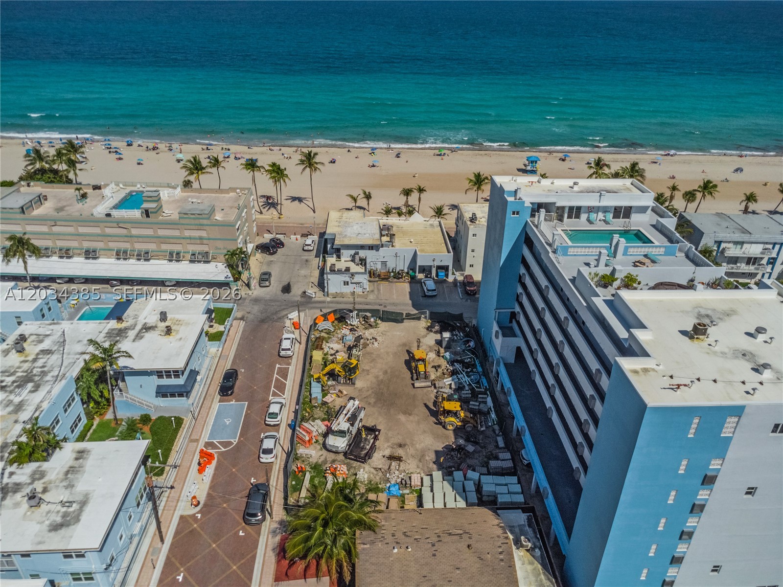 With ocean views and just steps from the beach, 300 Van Buren St is exceptionally positioned for your new development. The property is located on a premier corner lot east of A1A, offering a desirable location with excellent access! Enjoy the convenience of being only two blocks south of Hollywood Boulevard, providing easy access to downtown, shopping, dining, and entertainment—while still maintaining a relaxed beachside atmosphere and Hollywood Beach's world famous boardwalk. This corner lot offers approximately 135 feet of frontage along Van Buren St and 80 feet along S Surf Rd, providing excellent visibility and easy access. The site benefits from a premier beachside setting ideal for a variety of uses including: residential, hotel, or commercial opportunities.