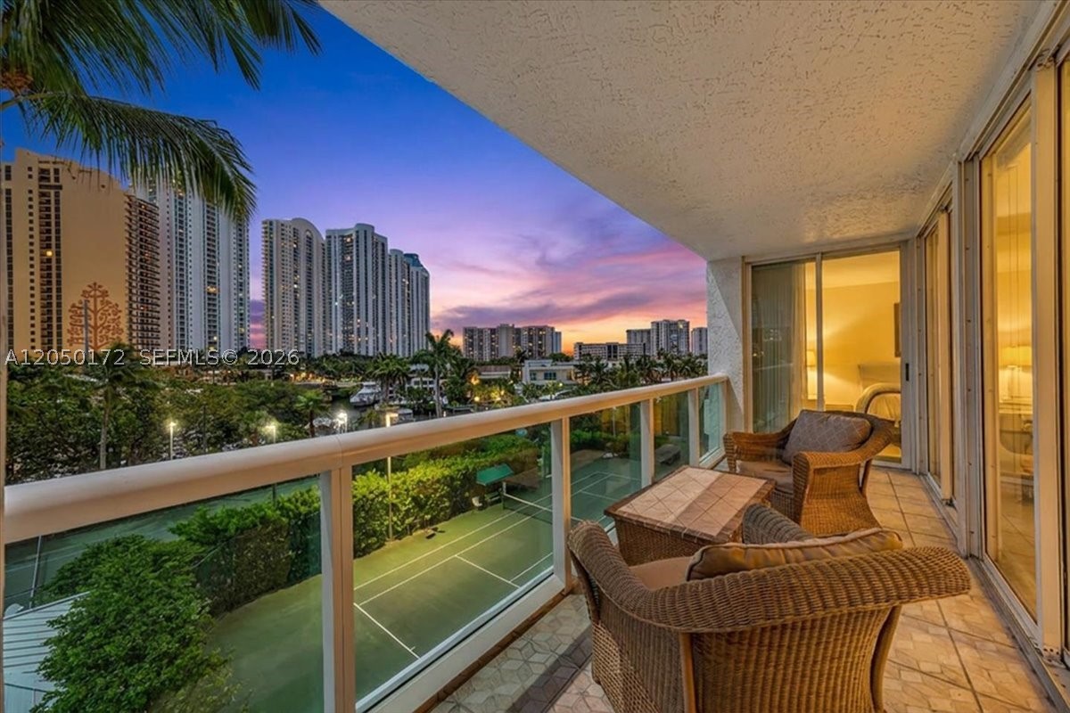 Discover The Oceania: exclusive Beach Club offering unparalleled coastal lifestyle with every detail designed to offer elegance, privacy & 5 star amenities. 1 of Sunny Isles Beach's premier oceanfront communities. Residents enjoy a true resort experience featuring oceanfront dining, a state-of-the-art fitness center, spa & wellness facilities with racquetball courts & aerobics room, full service salon, beach service, pools, tennis courts, marina access, valet, concierge, 24-hour security, & much more - creating a seamless blend of comfort, convenience & luxury. Beautifully appointed residence offering 2 bedrooms, 2 bathrooms, a versatile den or office space, ideally located on the convenient 3rd floor -with same floor pool access. Filled with natural light, this apartment offers a bright, welcoming ambiance, enhanced by bay windows throughout. Enjoy a spacious south-facing balcony accessible from every room, with breath taking views of the marina, providing a peaceful & serene setting with an abundance of sunlight & seamless indoor-outdoor living. A full-size washer & dryer conveniently located inside the unit, large primary suite and bathroom with whirlpool tub. A wonderful opportunity to enjoy the exceptional lifestyle, effortless functionality and renowned amenities of Oceania. Centrally Situated minutes to Bal Harbour Shops & Aventura Mall, close to excellent dining - across the new upcoming intracoastal sports park of Sunny Isles, walking distance to house of worship.