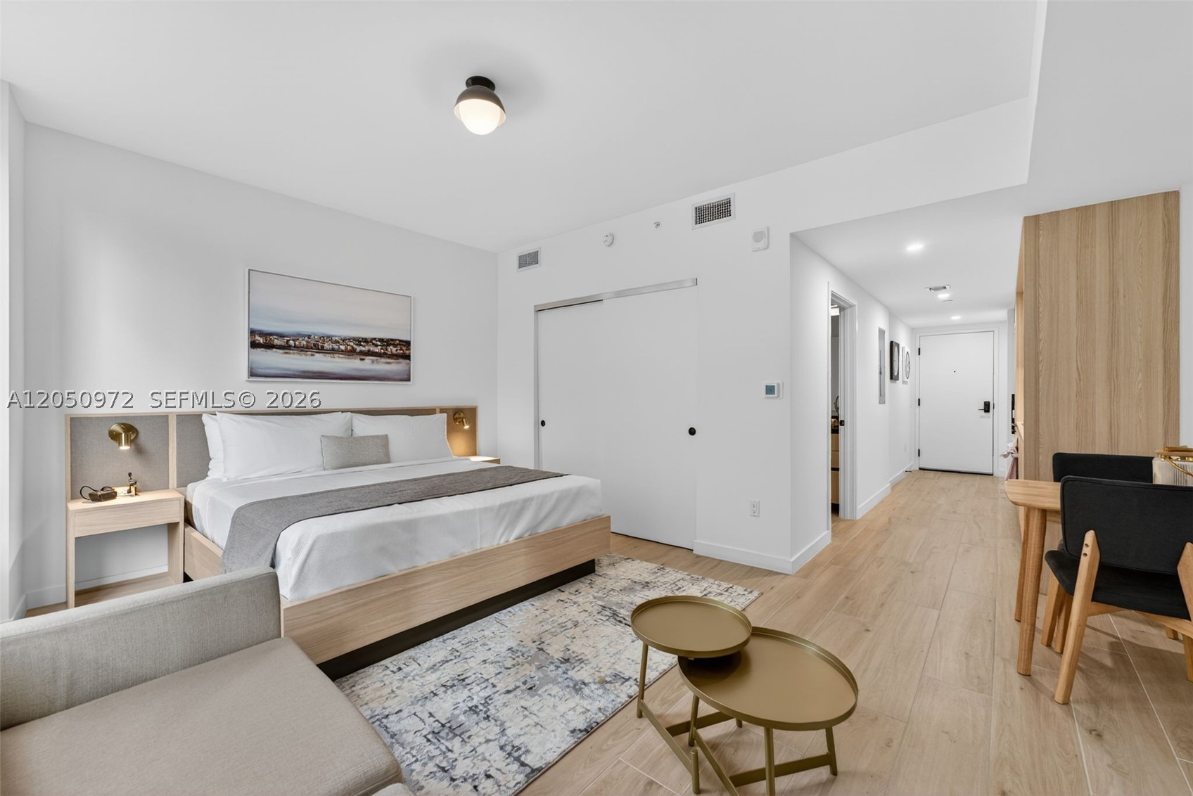 Welcome to this beautifully furnished, move-in-ready studio in one of Downtown's most sought-after luxury buildings. This is a fully equipped, income-producing opportunity, complete with furniture, décor, kitchenware, linens, housewares, and everything needed to begin generating revenue immediately. The property has a successful Airbnb operation already in place, making it an exceptional option for investors seeking a seamless transition.

Residents enjoy an unmatched resort-style lifestyle with world-class amenities, including a spectacular pool, state-of-the-art fitness center, sauna, racquetball court, half basketball court, recreation lounges, pool table, business and social spaces, and an incredible rooftop entertainment deck featuring BBQ areas, a jacuzzi, and breathtaking city views.
Perfectly located in the center of Downtown, you're just steps from top restaurants, shopping, entertainment, parks, museums, public transportation, and everything Miami has to offer. Whether you're looking for a primary residence, a vacation home, or a high-performing investment, this exceptional property delivers luxury, convenience, and outstanding income potential.