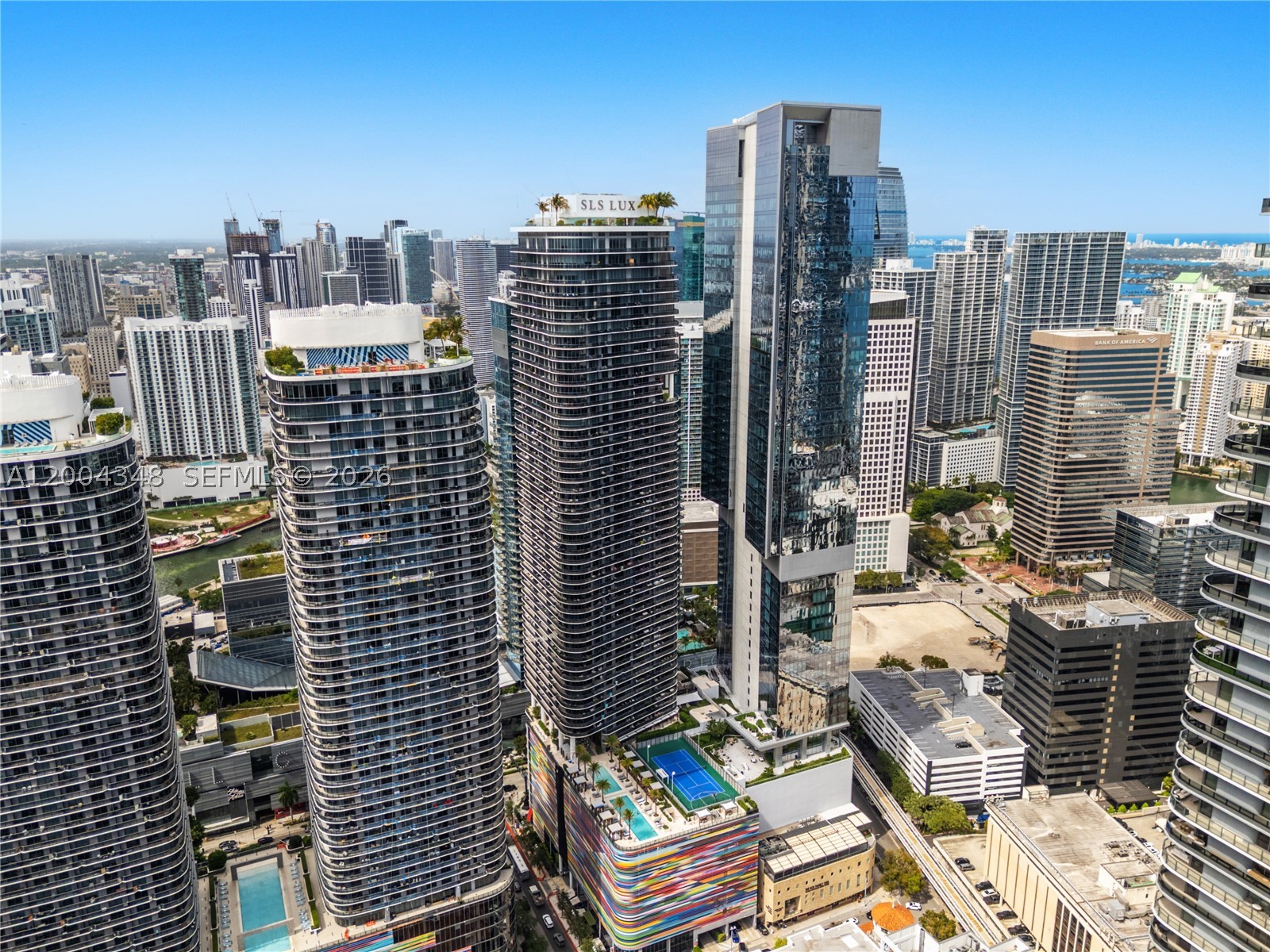 Step into elevated living in the heart of Brickell at SLS Lux. This stunning, designer-furnished residence is delivered exactly as pictured: sleek, sophisticated, and completely turnkey for effortless move-in or immediate income generation. The choice is yours! Take advantage of short-term rental options while enjoying life in one of Miami’s most in-demand prime locations. Ideally situated in the heart of Brickell, just minutes from Brickell City Centre and Mary Brickell Village, you’re surrounded by upscale shopping, vibrant nightlife, and Miami’s finest dining. Resort-style living with world-class amenities: on-site restaurants, full-service spa, fitness center, and 24-hour concierge A standout opportunity in one of Miami’s most sought-after buildings.