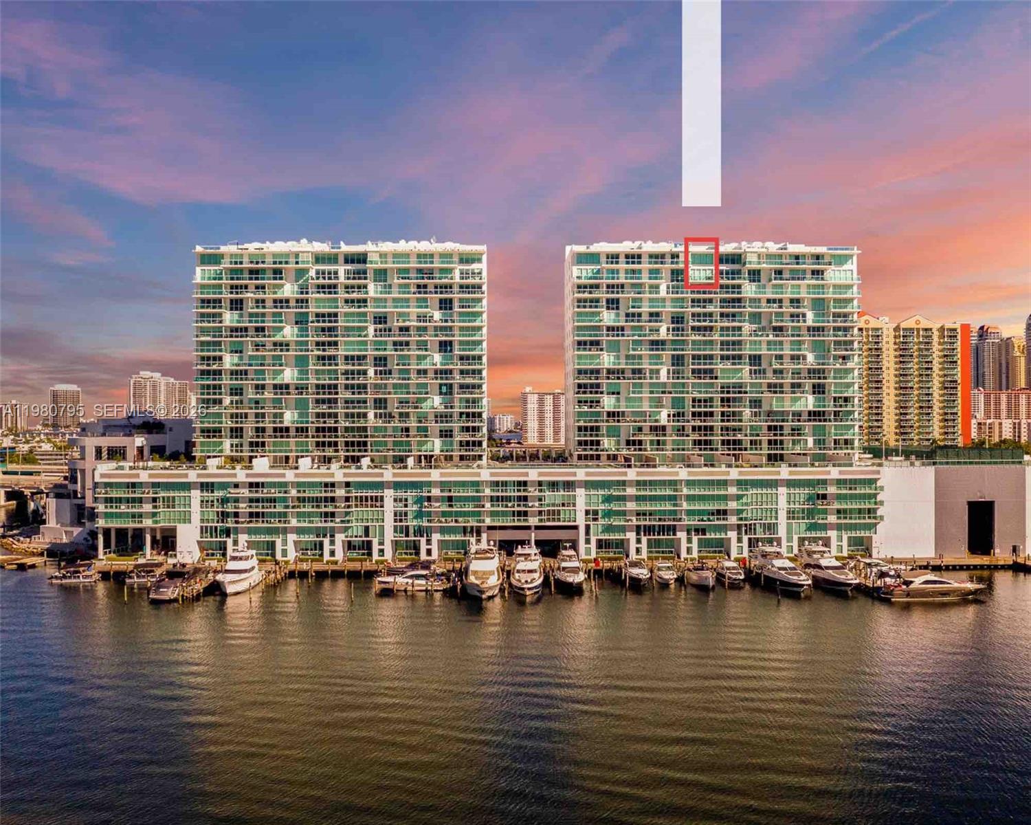 Luxurious 4-bedroom, 4.5-bathroom penthouse with 3,088 SF plus a private rooftop terrace, offering breathtaking ocean and bay views. This bright, open-concept residence features floor-to-ceiling impact windows, a spacious balcony, and a rooftop jacuzzi. Finishes include porcelain floors, electric blackout shades, custom closets, and a designer kitchen and baths with quartz countertops and high-end appliances. The building offers a private marina with dry dock and slips for yachts up to 100’, along with resort-style amenities including 24-hr concierge, valet, spa, pools, cabanas, and tennis courts, all just steps from the beach and minutes from Bal Harbour and Aventura.