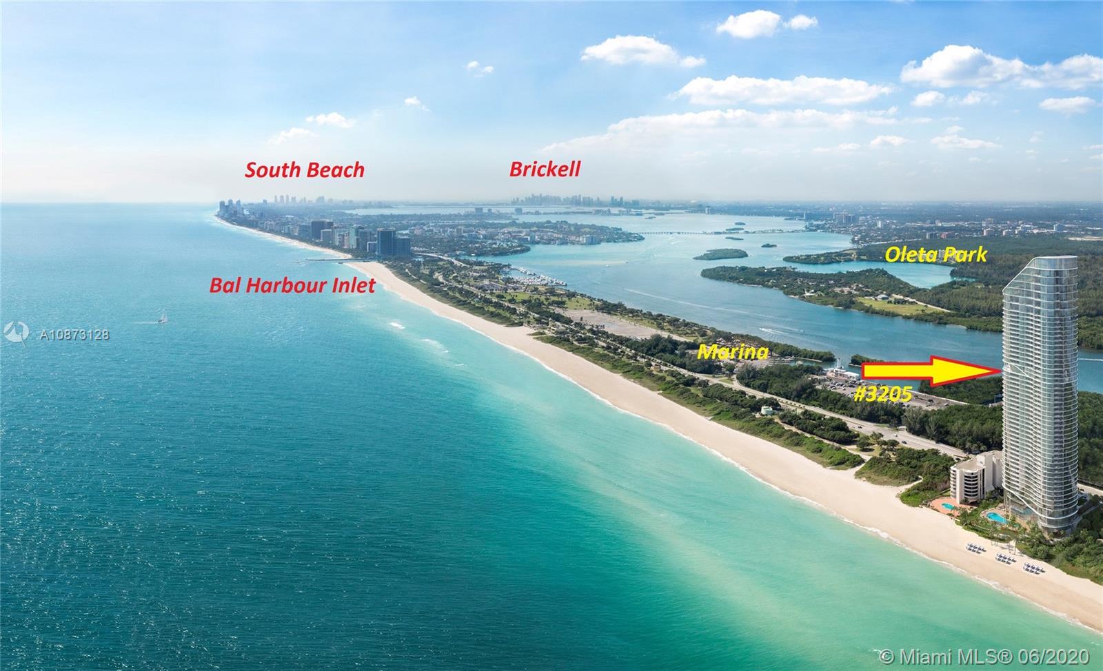 WOW! Unique, opulent sanctuary in the sky for those who enjoy the finest things in life. Inspired living in this residence with panoramic ~300° unobstructed forever views: Ocean, pristine beaches, Bal Harbour, Miami skyline, Bay, Intracoastal, lush Oleta State Park, canals, Aventura. Amazing sunrise & sunsets. Best and largest line in building, wraps around the entire south side, true PRIVACY! 4 bedrooms have en-suite bathrooms and balcony access. Plus a MAID's room with own bath. 4,115 total sqft. Private elevator & foyer. Snaidero & Gaggenau kitchen. MARBLE FLOORS INSTALLED everywhere except bedrooms. The newest Ritz-Carlton by Arquitectonica & Bonan Design in prestigious Sunny Isles Beach. Walk to MARINA, near top restaurants, shopping, entertainment, culture, schools, airports, golf