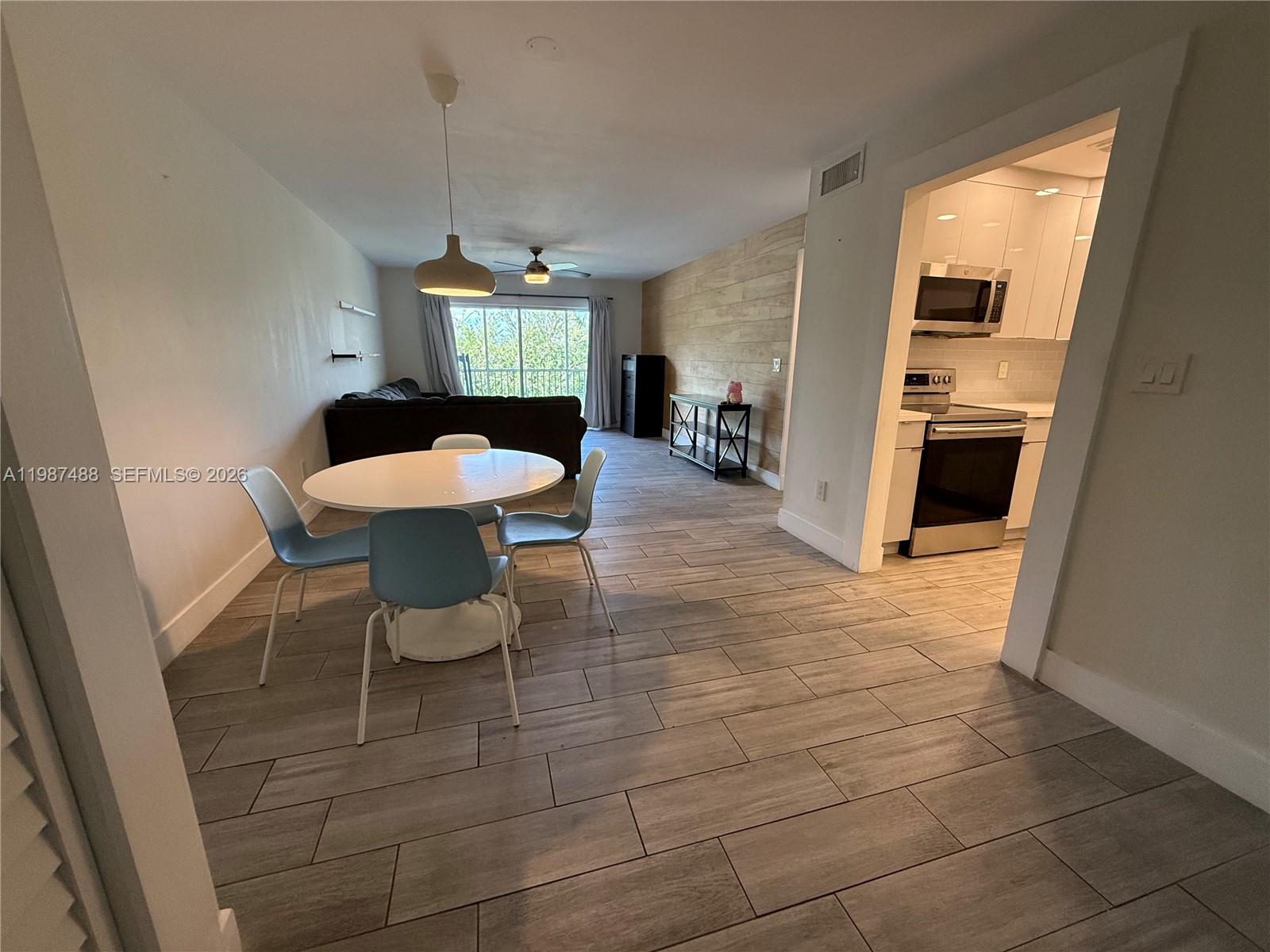 READY FOR MOVE-IN. Corner apartment in Cutler Bay, located in a gated community with a pool, surveillance cameras, a laundry room on the same floor, and an elevator. This third-floor 2 bed 2 bath unit has been beautifully renovated, featuring new flooring and a modern, updated bathroom, creating a fresh and comfortable living space. One assigned parking space is included, and water is included with the rent. Conveniently located near Black Point Marina, supermarkets, banks, and easy access to major roads and everyday amenities.