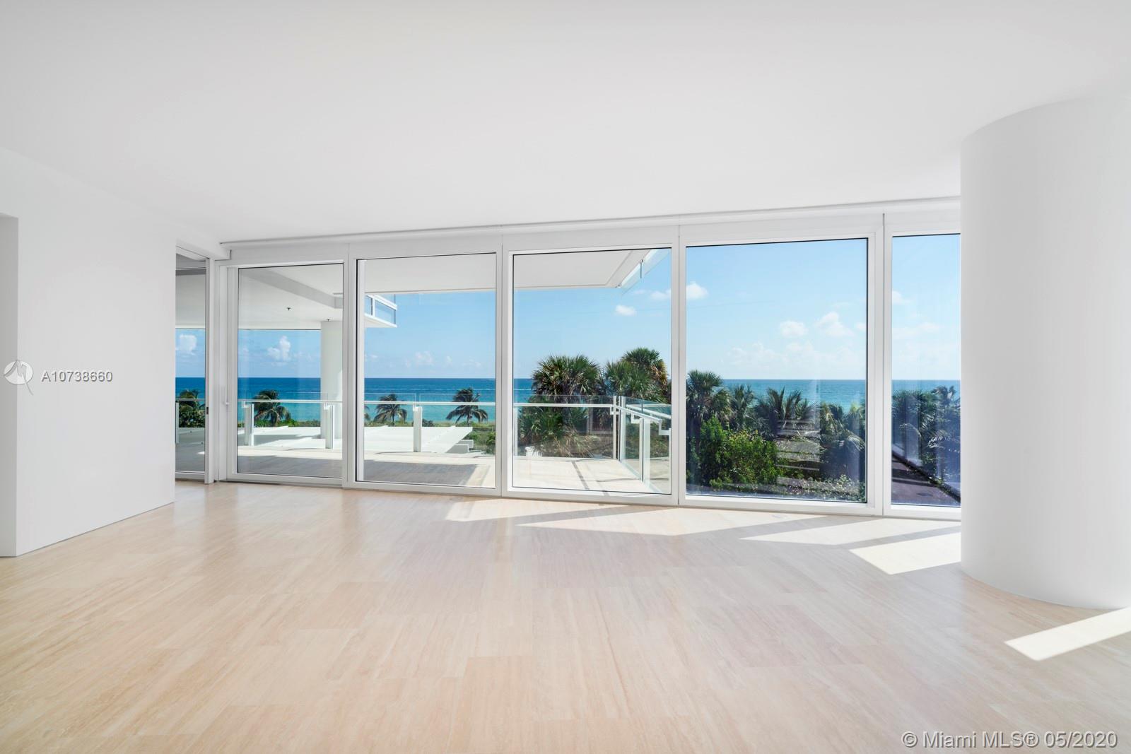 Enjoy FOUR SEASONS LIVING & EXPERIENCE THE ART OF HOSPITALITY in this 5 bedroom, 6.5 bathroom 5,729 sf BEACH HOME at The Surf Club with expansive terrace space. Located on the third floor of The Surf Club, this FOUR SEASONS BEACH HOME is the ideal residence for anyone looking for easy access to the beach & pool, attended by a coordinated team of Four Seasons Personnel and Butlers. Feel the ocean breeze and experience the sunrise from your expansive terrace overlooking the Richard Meier tranquility gardens. Enjoy seaside living and the art of Four Seasons hospitality from this unique corner residence. DEVELOPER INVENTORY AVAILABLE. Call listing agent for more information.