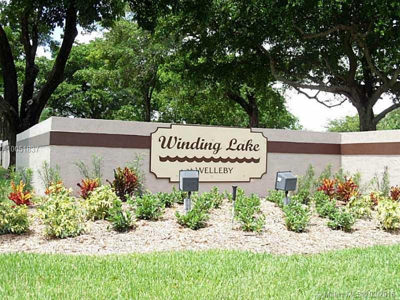 Newly and completely updated condo in Winding Lake at Welleby! 2/2 on desirable first floor with ceramic tiles throughout. Brand new kitchen with washer and dryer inside the unit. Brand new A/C and brand new water-less water heater. 2 brand new bathrooms.  The unit also features low HOA fees, and is conveniently located just minutes from major highways and Sawgrass Mall!  This unit will not last long, please come visit and make an offer. All ages welcome.