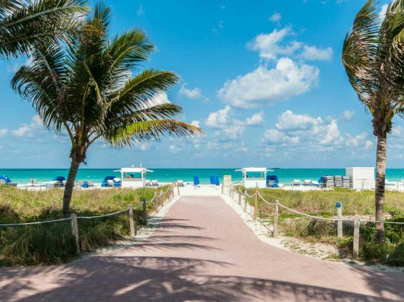 Totally demolished, ready to design and build your own beach house at Continuum on South Beach.
