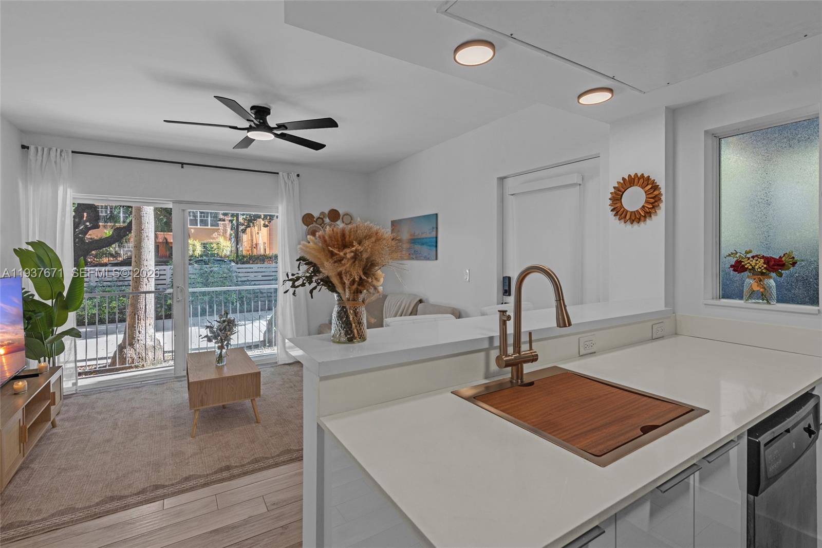 Experience the rare advantage of 2016 construction in the heart of South Beach with full reserves! This move-in ready 2BR/2BA condo is perfectly positioned on iconic Meridian Avenue—just steps from South of Fifth, the beach, Flamingo Park, and Lincoln Road. The residence offers a bright, functional layout with contemporary finishes and a sleek open kitchen with a central island. Unlike many nearby buildings, this unit includes a private in-unit washer/dryer and central A/C for year-round comfort. Enjoy garden views from your private balcony or use the community courtyard with BBQ area. Buy with confidence: the building is well-managed with a low monthly HOA, no special assessments, and full reserves in place. Secure, fenced community in a premier location close to top dining and shopping. Ideal as a primary home or investment opportunity. Offered furnished or unfurnished. A high-quality, newer build in an unbeatable South Beach location.