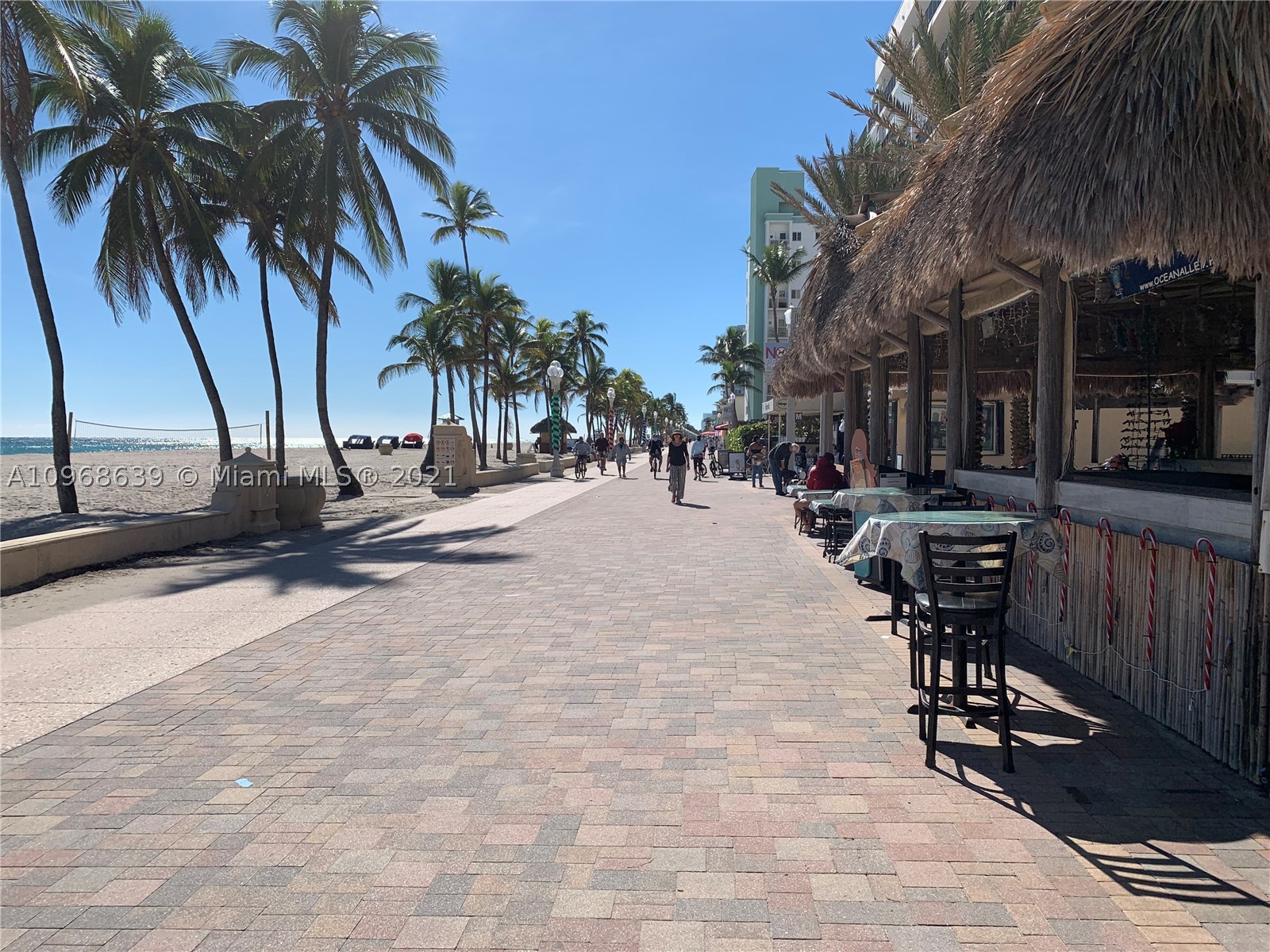 A Hollywood Beach boardwalk icon, Turn key sale includes building & Restaurant with all equipment, licenses and trade name, "2AM" license (license valued over $300,000.00)
Renovated apartments on 2nd floor, Italian style seafood restaurant on first floor, grossing over 2 Million per year, 35 employees including international team of chefs, bar mixologists, experienced and talented servers in the  tropical setting with one of the best beach views in South Florida.
award winner of "The best of Hollywood Beach", "the Best Seafood Gumbo”, “The Best Bratwurst”, “The Best Finger-Lickin’-Chicken” and “The Best Clam Chowder”, Restaurant always busy, heavy foot traffic, Corner property located between Margaritaville and Costa Hollywood hotel, Family owned for over 20 years, a true money maker