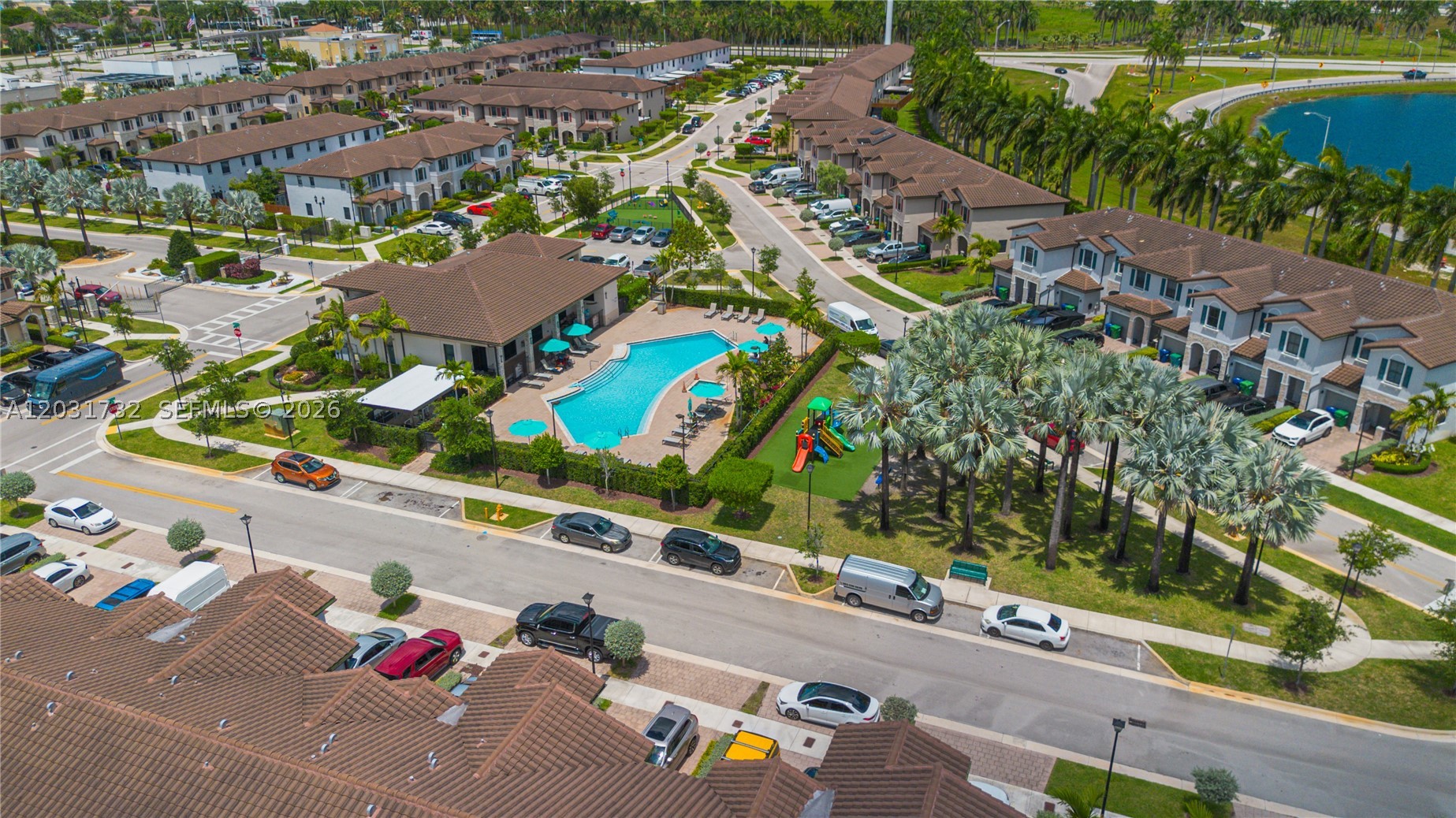 Welcome to this beautifully maintained, like-new 3-bedroom, 3-bath home in the desirable Isola community of Homestead. Built in 2019, this move-in-ready residence offers a smart, comfortable layout featuring a convenient ground-level bedroom and full bath, a bright eat-in kitchen, and a spacious family room that flows into the dining/living area perfect for both everyday living and entertaining. Enjoy modern conveniences including central heat and air, a dishwasher. Residents of this well-kept community have access to a sparkling community pool, ideal for relaxing under the South Florida sun. Located minutes from shopping, dining, schools, and major roadways, this home combines low-maintenance living with unbeatable convenience. Don't miss your opportunity to own a turnkey home in one of Homestead's sought-after neighborhoods schedule your private showing today!