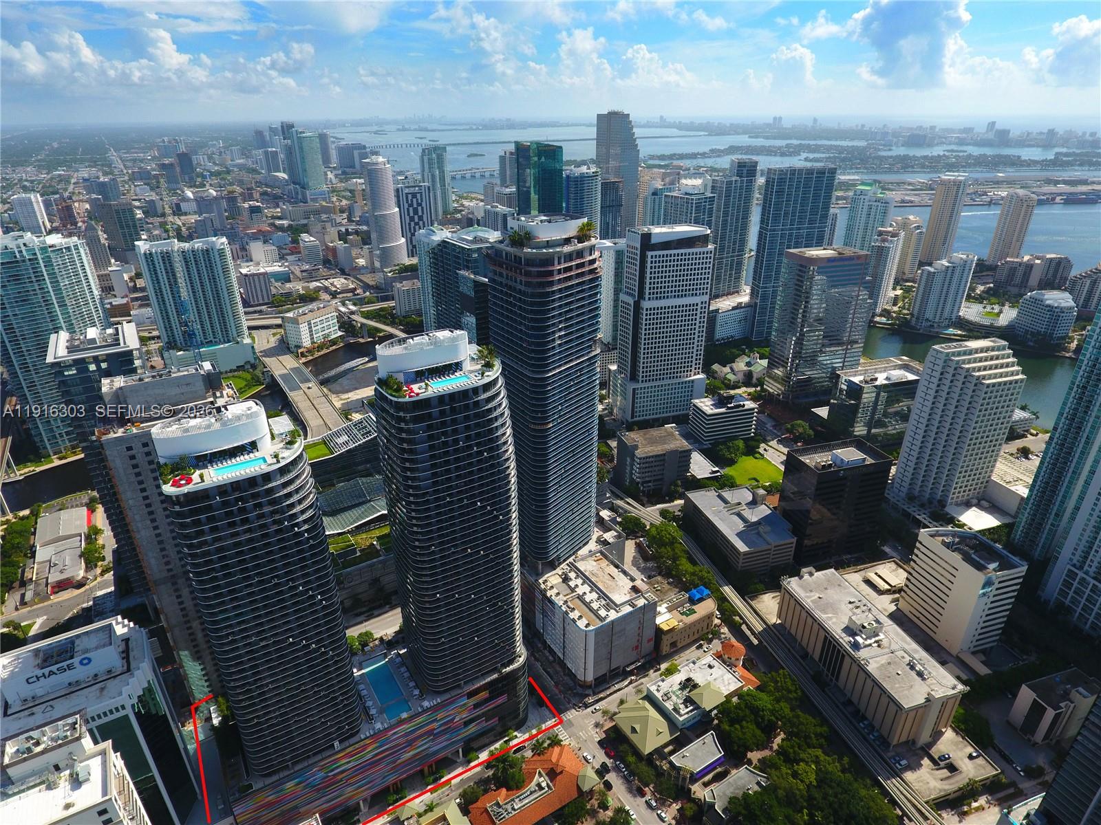 Enjoy this outstanding 133 sqf terrace in the most desired building in the heart of brickell. Really spacious 1 bedroom plus den and most convenient 1.5 bathroom. Amazing floor to ceiling windows and excellent wood like porcelain floors throughout. Washer and dryer in the unit. As resident, enjoy exclusive access to an exceptional array of social, fitness, business and recreational amenities: From a dramatic lobby to two breath taking private pool terraces and sustainable community garden. Elite amenities designed for a higher level lifestyle; steps across trendy Brickell City Center and surrounded by shops, restaurants and the most vibrant neighborhood.