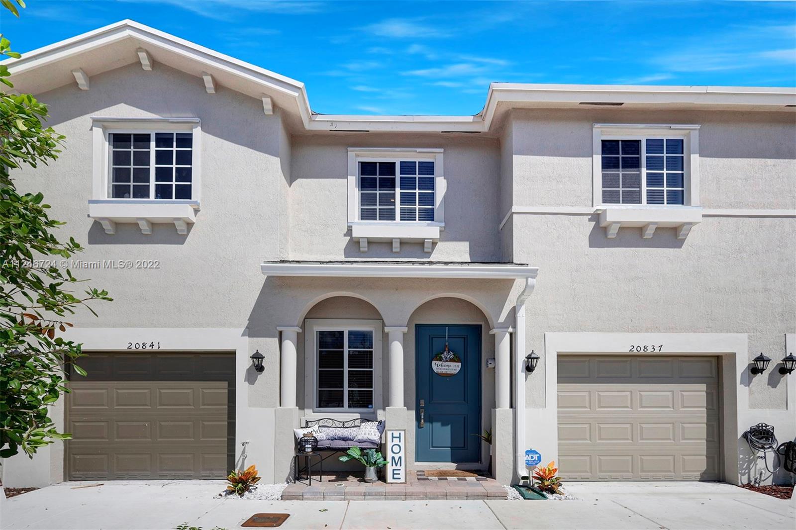 Gorgeous 3 bedrooms, 2 1/2 Baths with 1 Car Garage. Very spacious and beautiful floorplan featuring all bedrooms on the 2nd floor. Master bedroom includes a large walk - in closet, double vanity sinks, and shower with tub separate. Full Size Washer & Dryer also located on the 2nd floor. NEWLY BUILT TOWNHOME, built in 2021 in Walden Place II, located in Miami Gardens. Close to the turnpike and major shopping centers!!