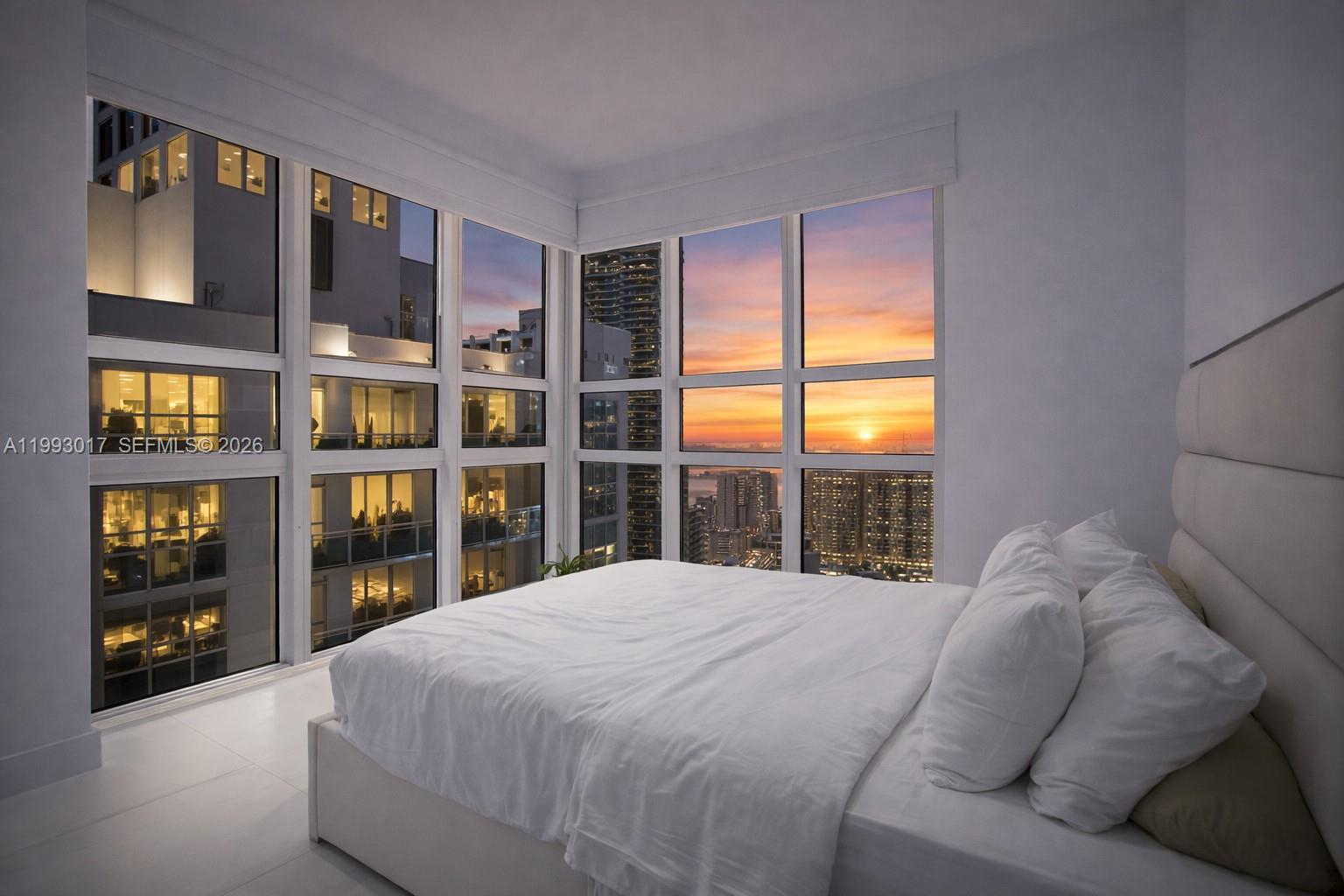 Exceptional High-Floor Residence at The Plaza on Brickell. A spacious 1 Bedroom & 1 Bathroom residence with 774 SF of sleek, modern design. Perfectly positioned near Biscayne Bay and just moments from Brickell City Centre, Mary Brickell Village, Brickell Key, and the Bay-walk area.
This property offers the best of city living. Indulge in resort-style amenities featuring two infinity-edge pools, a relaxing hot tub, a fully equipped fitness center with spa and steam rooms, a private theater, an elegant club room with wine cellar, and a dedicated children’s playroom.

The Plaza is outstanding also for investors; Property can be rented minimum 30 days, up to 12 leases per year. Buyer can rent the property immediately after closing.