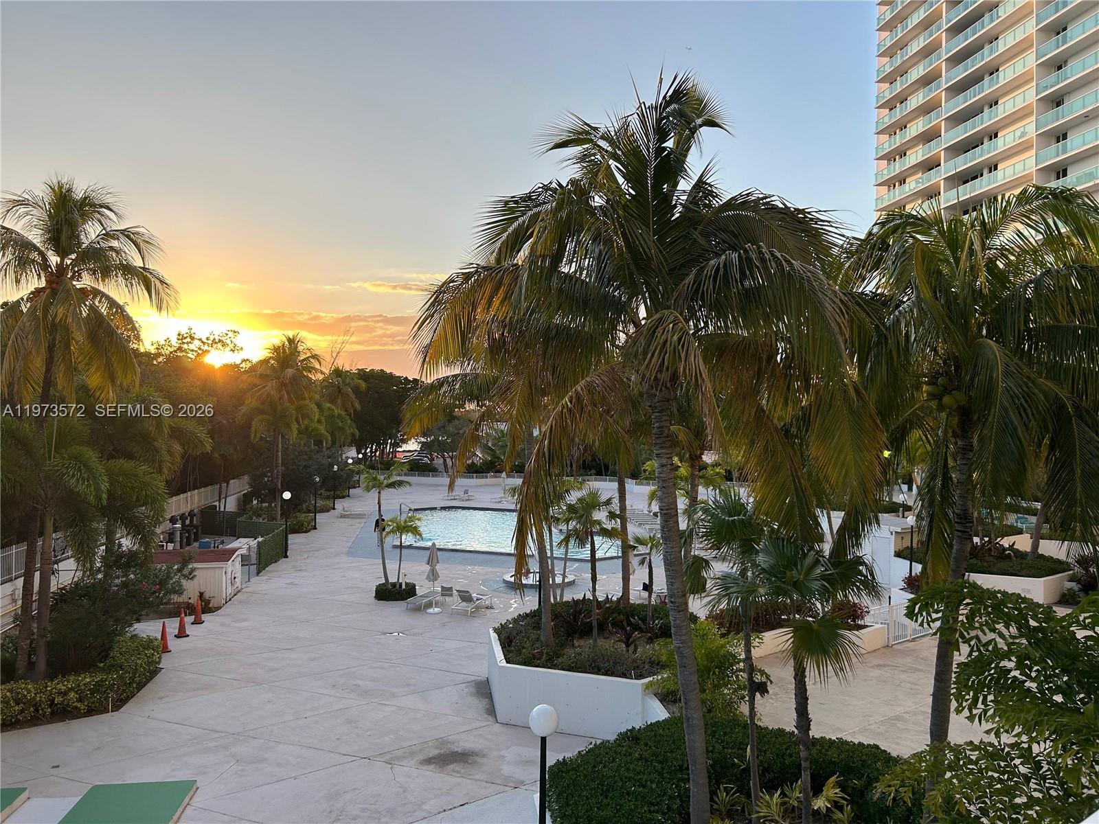 Experience breathtaking sunsets in this modern, updated and very spacious 1,521 sq.ft. 2-bed, 2-bath corner unit, ideally positioned in the heart of Sunny Isles Beach across the street from the beach. Enjoy serene views of the park and private pool from its expansive private balcony — the perfect setting for morning coffee or evening relaxation. Brand new, never been used kitchen appliances. The apartment is super clean and ready to be moved in. Arlen House East is a remodeled building with a stylish lobby, 24-hour security and concierge service, valet, assigned covered parking, storage, and internet included. Resort-style amenities elevate everyday living, including a heated pool, jacuzzi, sauna, two fitness centers, tennis and basketball courts, billiard and game rooms, library, party room, plus an on-site café and restaurant. Marina access with dock space for boats and sailboats enhances the waterfront lifestyle. This is the LOWEST-PRCED unit in the building and will sell fast.  Easy-to-show, just text me.