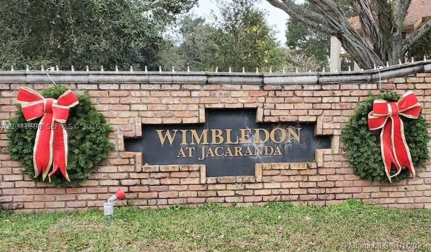 WIMBLEDON AT JACARANDA CO - Residential