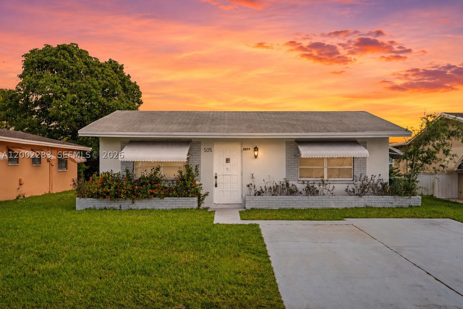 $30K PRICE REDUCTION - ALL AGES COMMUNITY! Move-in ready 2-bedroom, 1-bath single-family home in the all-ages community of Mainlands of Tamarac Section 9 with a low HOA. Fully renovated with a clean, modern feel, this home features updated flooring throughout, smooth ceilings, fresh interior finishes, and a contemporary kitchen with quartz countertops, marble backsplash, and stainless steel appliances.

The layout is functional as-is, with strong potential to reconfigure into a 3-bedroom, 2-bathroom home or a 2/1 with a separate 1/1 efficiency—offering flexibility for future use or additional income.

Situated in a well-maintained neighborhood with convenient access to shopping, dining, and major roadways. A true turnkey property that requires no work, making it an excellent opportunity for end-users or investors alike.