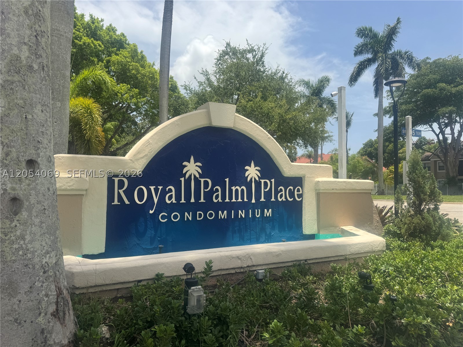 Beautifully remodeled 2-bedroom 2 Bathroom condo in Royal Palm Place at The Hammocks. This updated 2-bedroom, 2-bath second-floor unit offers stylish wood-look vinyl floors, remodeled bathrooms, in-unit washer and dryer, and a private balcony. Rare opportunity: 2 assigned parking spaces, one covered and one uncovered. Community amenities include a clubhouse, fitness center, two large swimming pools, playground, picnic and barbecue areas, and well-kept grounds. Conveniently located near top schools, shopping and dining.  Tenant occupied. Easy to show!