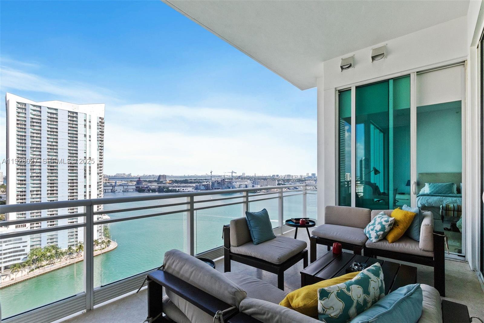 Enjoy breathtaking panoramic views of Biscayne Bay and the Miami skyline from this 20th-floor, 2-bedroom, 2.5-bathroom residence in Asia, Brickell Key’s premier luxury building with only 123 exclusive residences. Features include private elevators, soaring 12-foot ceilings, floor-to-ceiling glass, and a spacious open layout with high-end finishes and a split floor plan. This residence also offers a storage room on the same floor and 2 assigned covered parking spaces.

Asia Condominium provides 24-hour attended guard gate and concierge, valet service, pools, fitness center, spa, and tennis and racquetball courts. Brickell Key is a private, serene island just steps from Miami’s vibrant business district, shopping, dining and cultural activities. Minutes from Miami International Airport and Miami Beach.
