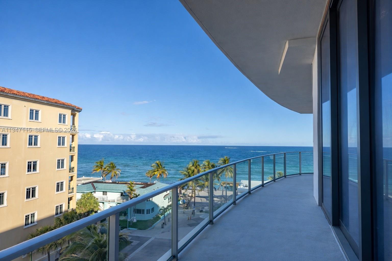 607 | 1BD / 2BA | 965 SF | North | 1 Parking Spot. Residence 607 offers a
spacious one-bedroom layout with 965 SF, complemented by 2 full
bathrooms—ideal for buyers seeking comfort, flexibility, and refined living.
The layout is designed for real living: an open entertaining core that flows
to the balcony, plus a private bedroom wing that stays calm and separate.
The project aesthetic shown in the renderings is crisp and upscale—floor-
to-ceiling glass, warm modern finishes, and thoughtful lighting that makes
the home feel elevated day and night. ETURNA Beachside is the only new
boutique condo experience of its kind on Hollywood Beach: 36 residences,
ocean side of A1A, walk to the sand + the Hollywood Broadwalk, and easy
access to Aventura/Ft Lauderdale/FLL. Amenities include pool deck,
fitness, concierge/front desk and beach service access. Seasonal rental
friendly. Delivery Q2 2026. Renderings for illustration; subject to change.