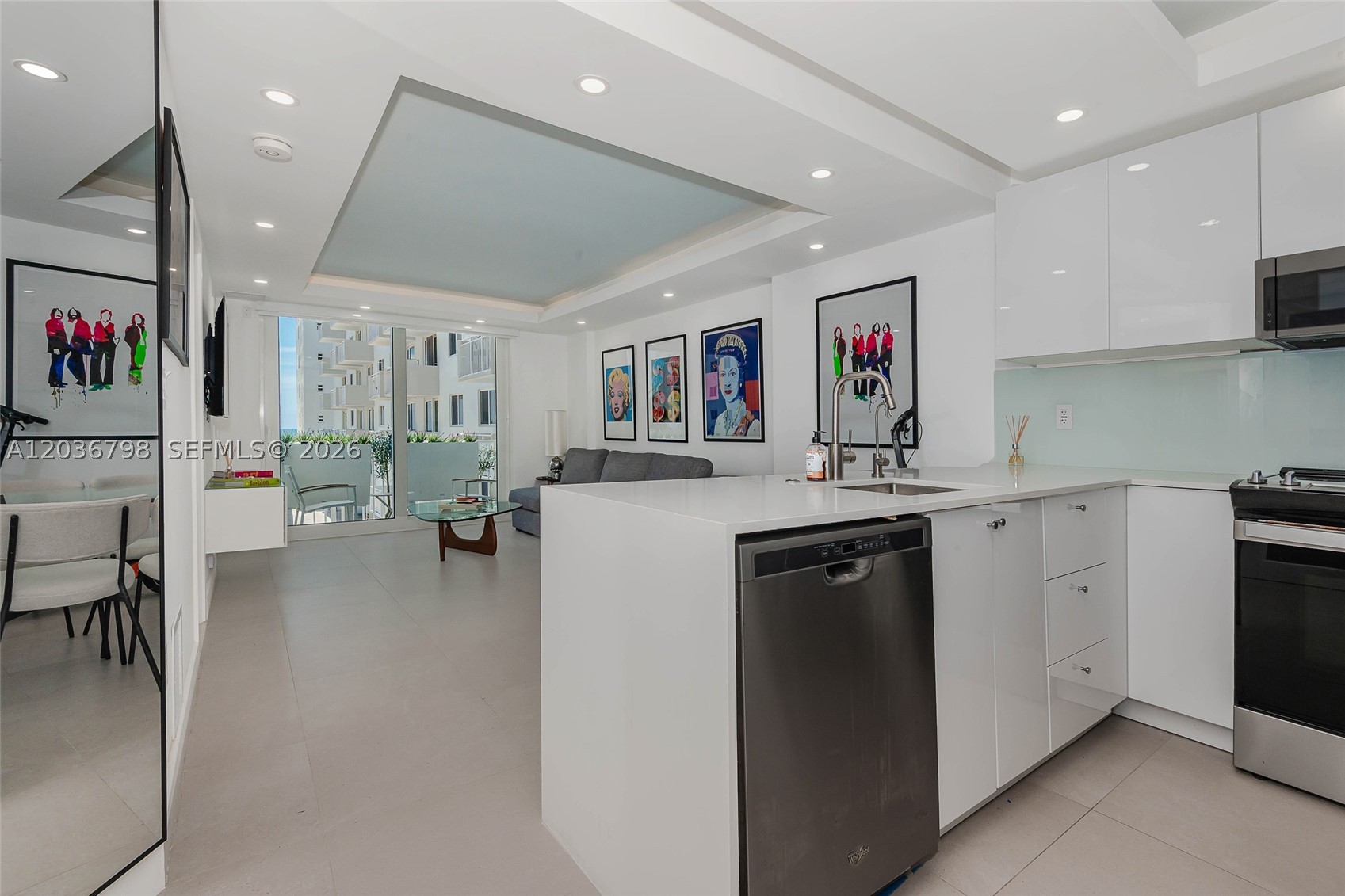 Completely renovated with ocean view. Ocean Point Condo is an ocean front building located blocks from restaurants, boutiques, CVS, volleyball courts, muscle beach and so much more. Can be sold furnished, tenant in place until May 2027 with a 60 day kick-out clause.