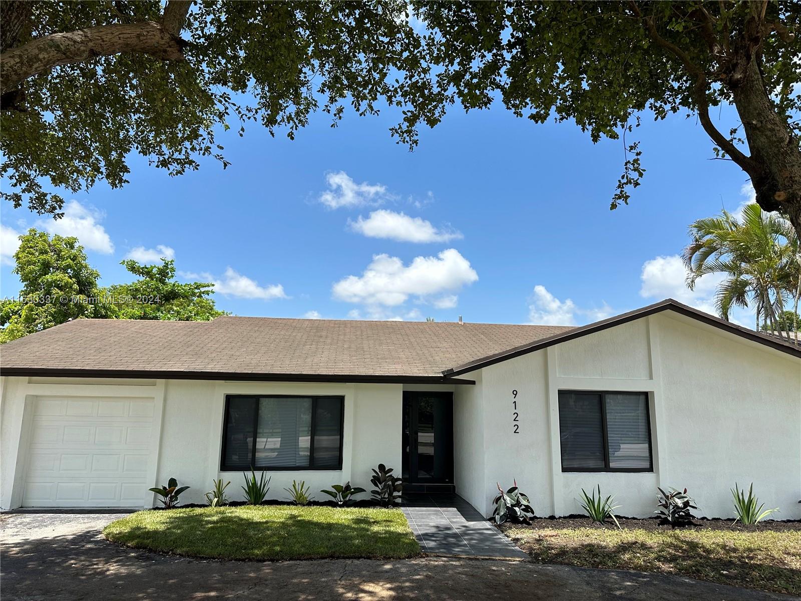 This home boasts 3 bed 2 bath with vaulted ceilings thru out the living area. Walk into this beautifully remodeled Home in sought out Calusa subdivision. The only home available under $750,000. Enjoy feeling like you’re the first person to live in it. Impact windows thru out and a terrace built for entertaining. Bring your client and show with confidence.