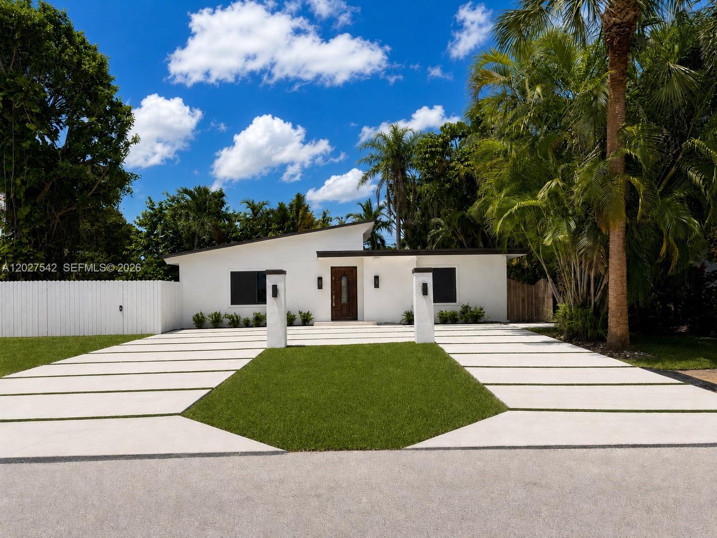 Beautifully renovated single-family home in the desirable Biltmore Park area near Aventura and Highland Lakes. This updated 4-bedroom, 2-bath residence offers approximately 1,550 square feet of bright, functional living space with modern finishes, clean lines, and a flexible layout designed for everyday comfort.

The home features newly renovated driveway, impact windows, kitchen, bathrooms, and updated flooring throughout. The generous natural light, and well-proportioned living areas create an inviting, move-in-ready feel. 

Solar panels provide added energy efficiency and potential long-term utility savings, while the private lot offers valuable outdoor space for entertaining, play, pets, gardening, or future enhancements.

Ideally positioned in one of Northeast Miami-Dade’s most convenient residential pockets, the property is minutes from Aventura Mall, Gulfstream Park, beaches, parks, schools, dining, shopping, and major commuter routes. Enjoy the privacy and independence of a single-family home with close proximity to the lifestyle, retail, and entertainment amenities of Aventura.

A rare opportunity to own a newly renovated home in a central location with strong everyday convenience, updated interiors, energy-efficient features, and flexible outdoor space. Move-in ready and easy to show.