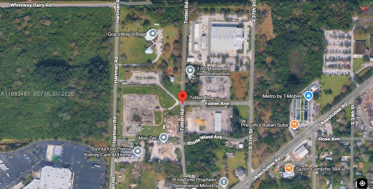FOSTER'S SUBDIVISION - Land