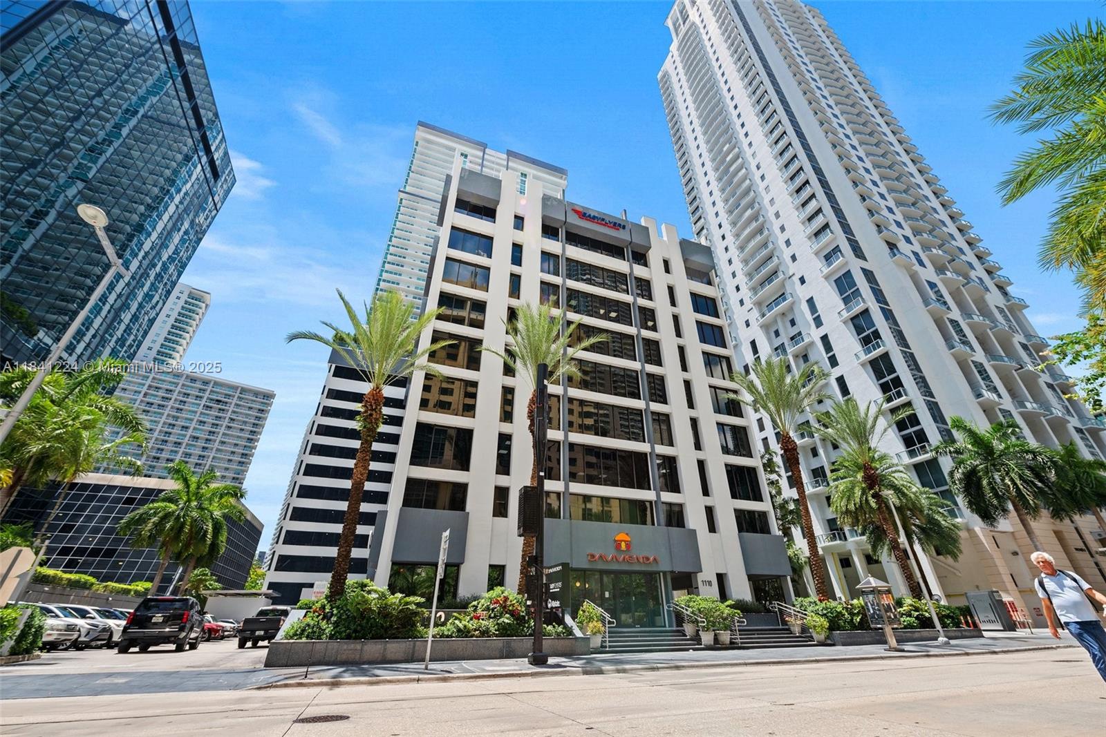Prime office space in the heart of Brickell Business District! This stunning commercial office suite spans 944 usuable square feet. Positioned on a corner, the office is filled with natural light through out large windows in three separate rooms, creating a bright and welcoming environment. The space features a spacious reception area, ample space for files & supplies. Parking is available at $200 per month + tax per vehicle, with access to 2 parking spaces. Additional parking spaces are available. Easy access to major roads, Metro Rail, Metro Mover, High-end Residential condos and hotels nearby. Enjoy Brickell's vibrant dining, shopping, and business hubs just steps away, in an ideal location to elevate your business presence.