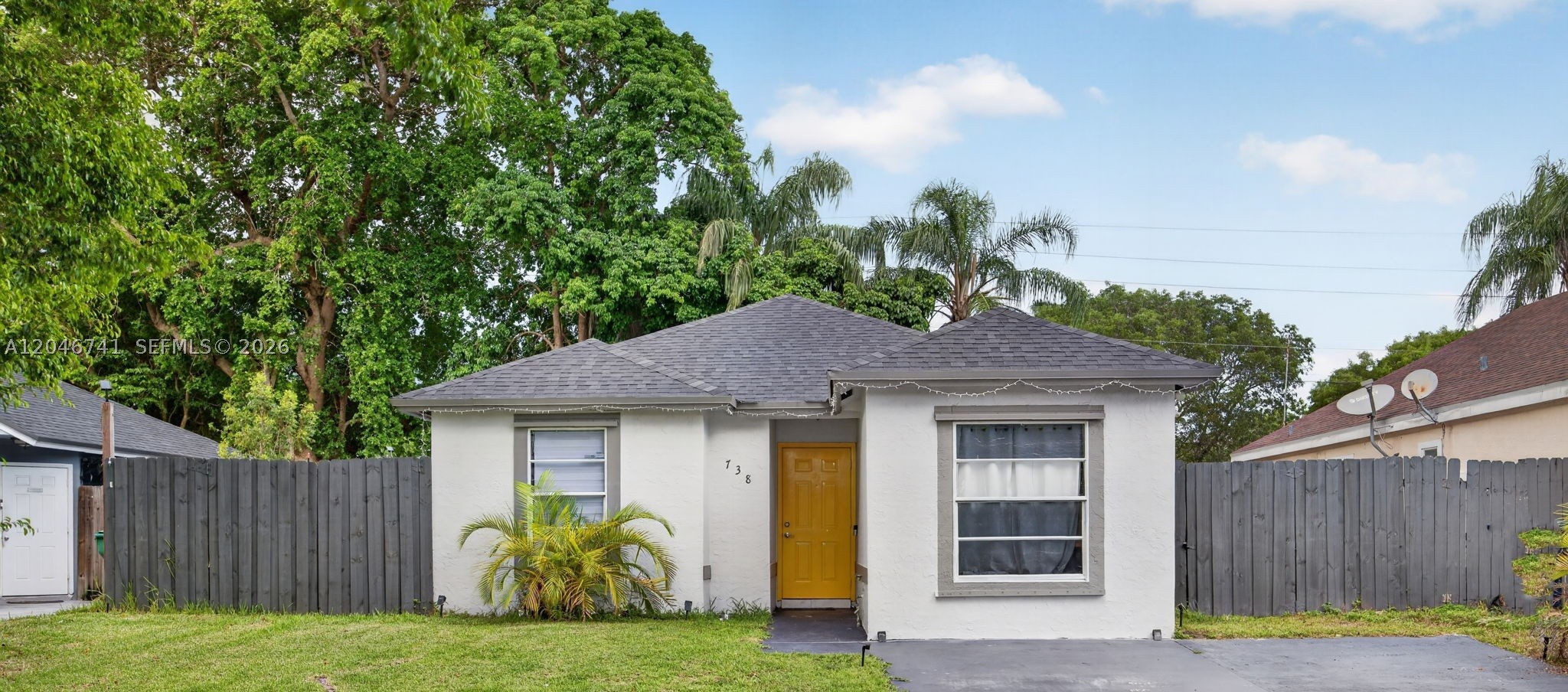 Welcome to this beautifully maintained 4-bedroom, 2-bathroom home in the desirable Villas of Palm Bay community in Homestead. Move-in ready and thoughtfully updated, this one-story residence features a new roof and A/C installed in 2023, offering added value and peace of mind. Situated on a spacious 5,000-square-foot fenced lot, the property provides plenty of outdoor space for entertaining, gardening, pets, or simply relaxing in your own private backyard. The functional single-story layout offers comfortable everyday living and flexible use of space. Conveniently located near schools, parks, shopping, dining, Baptist Hospital, Homestead Air Reserve Base, and the Florida Turnpike, this home also offers easy access to Biscayne National Park and the Florida Keys. Enjoy a location that combines comfort, convenience, and easy access to everything South Florida has to offer.