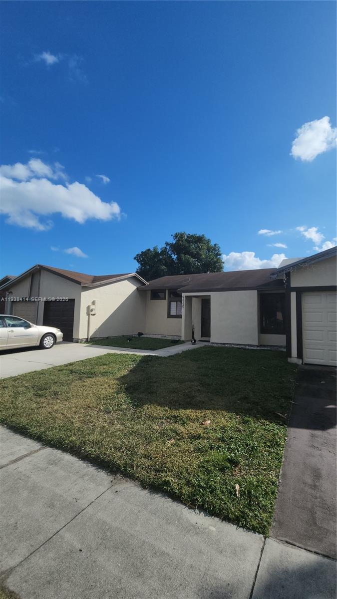 Charming townhouse located in The Meadows of Miramar, within a quiet and well-maintained community, perfect for tenants seeking comfort, central location, and a peaceful living environment. This home features 2 bedrooms and 1 bathroom with an open-concept layout that enhances natural light and provides a spacious, functional feel. The property offers vinyl flooring, an updated bathroom and kitchen equipped with an induction cooktop, and a well-kept interior that is move-in ready.
A detached one-car garage adds convenience and extra storage. The home offers a cozy terrace, perfect for enjoying time with family and friends.
The community offers a calm and relaxing atmosphere, along with amenities such as a pool, clubhouse, and recreational areas for residents to enjoy.
Ideally situated in a central area of Miramar, with easy access to major highways, shopping centers, grocery stores, schools, and everyday essentials. This rental provides the perfect balance between peaceful residential living and urban convenience. An excellent opportunity for tenants looking for a comfortable home in a desirable and established community.