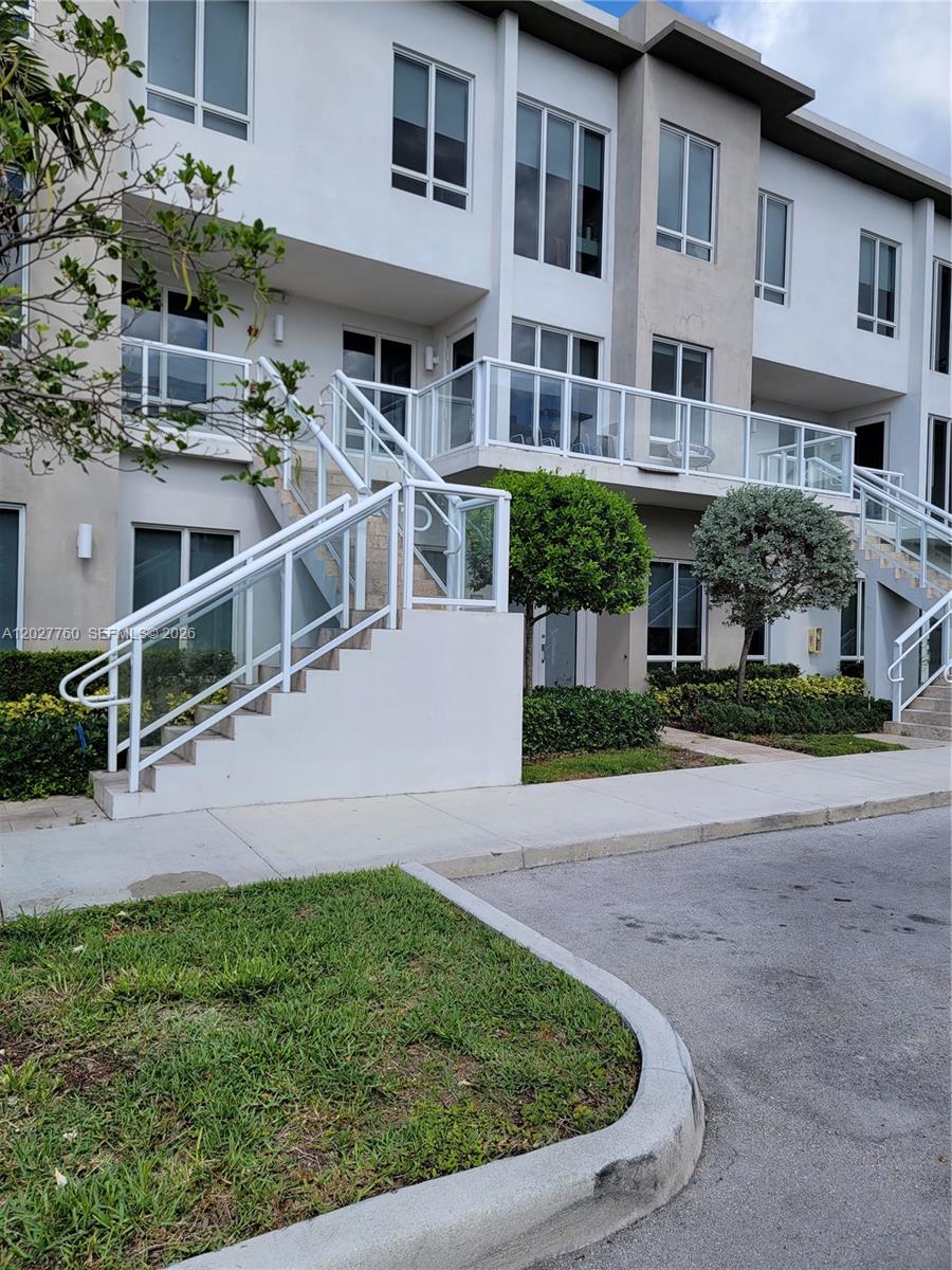 Nice and modern 3/2.5 townhome with 1 car garage. One of the biggest model with more than 1800sqft. This stunning 3-bedroom, 2.5 baths residence features porcelain floors in living areas, modern kitchen with island, elegant wood stairs, and an attached covered garage. Enjoy the perfect blend of comfort, style and convenience in a highly desirable community. Modern, beautiful and luxurious clubhouse which offer first class amenities such as gym, conference rooms, big pool, tennis courts and kids water park.
 Minutes away from Downtown Doral and City Place.