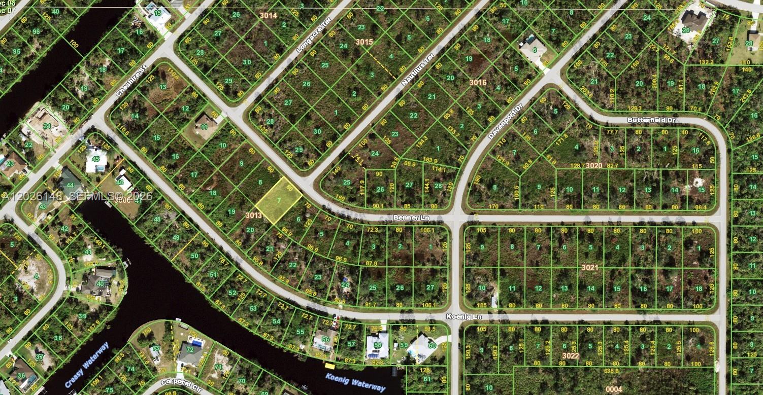 Don’t miss this incredible opportunity to own a beautiful homesite at 12363 Benner Ln in the growing community of Port Charlotte. Located in a peaceful residential setting with plenty of surrounding development, this property offers the perfect location to build your dream home or invest in the future of Southwest Florida real estate. Enjoy convenient access to shopping, dining, golf courses, parks, boating, fishing, medical facilities, and the stunning Gulf beaches that make this area so desirable. Whether you are looking to build now or hold as an investment, this lot offers exceptional value and potential. Even better, the seller also owns 14 additional lots and is willing to negotiate bundle pricing for buyers interested in purchasing multiple properties. Take advantage of this unique opportunity to expand your portfolio or secure multiple homesites in one of Florida’s fastest-growing areas!
