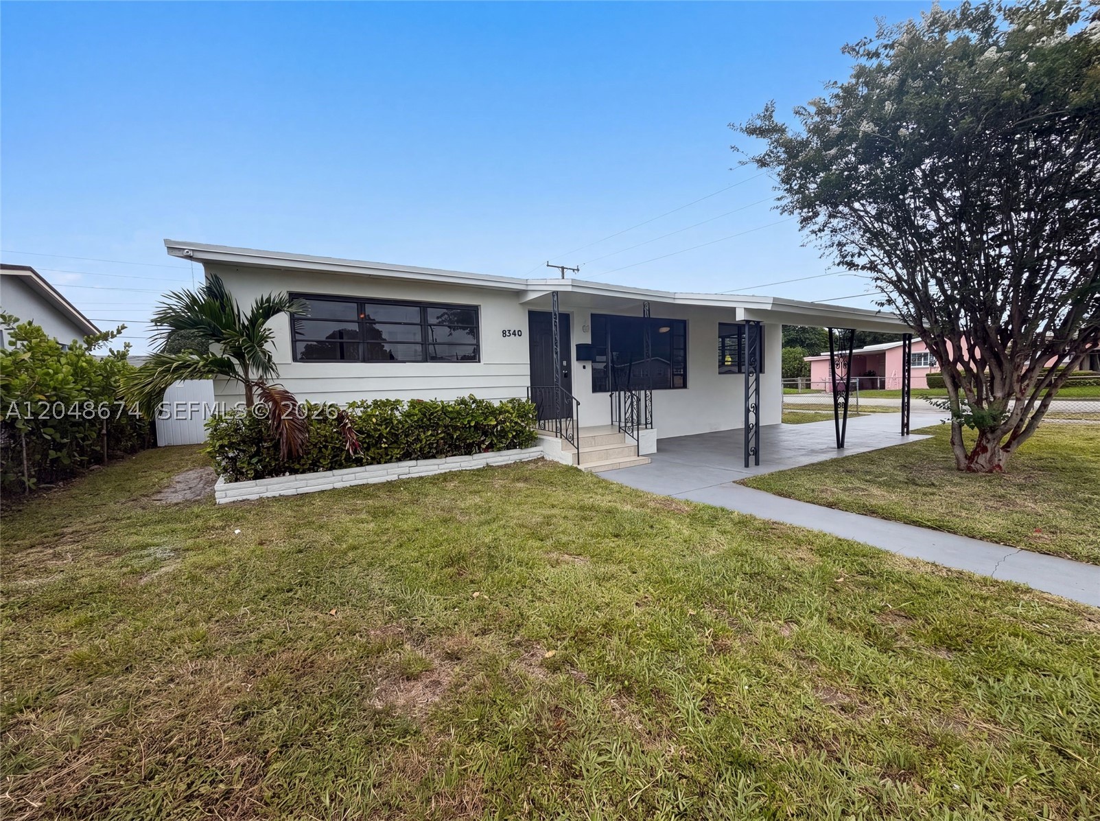 Step into 8340 NW 22nd Pl, a residence recently enhanced with fresh exterior paint and fresh interior paint, presenting a refreshed appearance. The kitchen is equipped with all stainless steel appliances and features an accent backsplash. A fenced in backyard provides a designated outdoor area. This property blends updates and functionality, ready for your enjoyment.