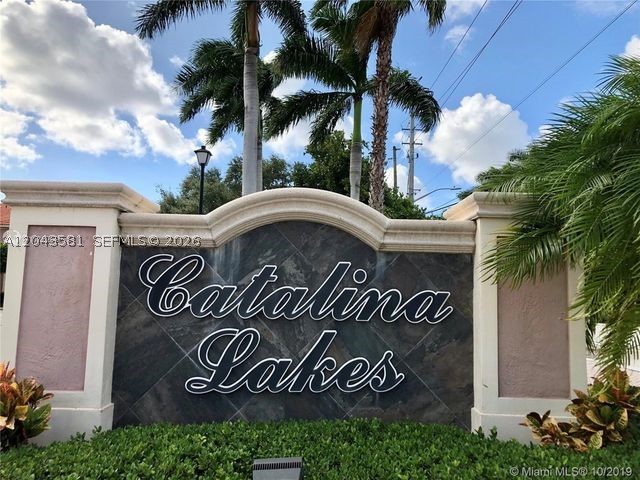 Spacious 3-bedroom, 3 Full-bath townhouse with 2 assigned parking spaces located in the desirable Catalina Lakes community of Tamarac. Upstairs features 2 beds each with their own bathroom and a bedroom and full bathroom on the first floor. 2 assigned parking spots and ample guest parking. NEW NEW ROOF and NO special assessments! Tenants paying $2472 per month can be rented for $3300 per month. Lease ends 11/30