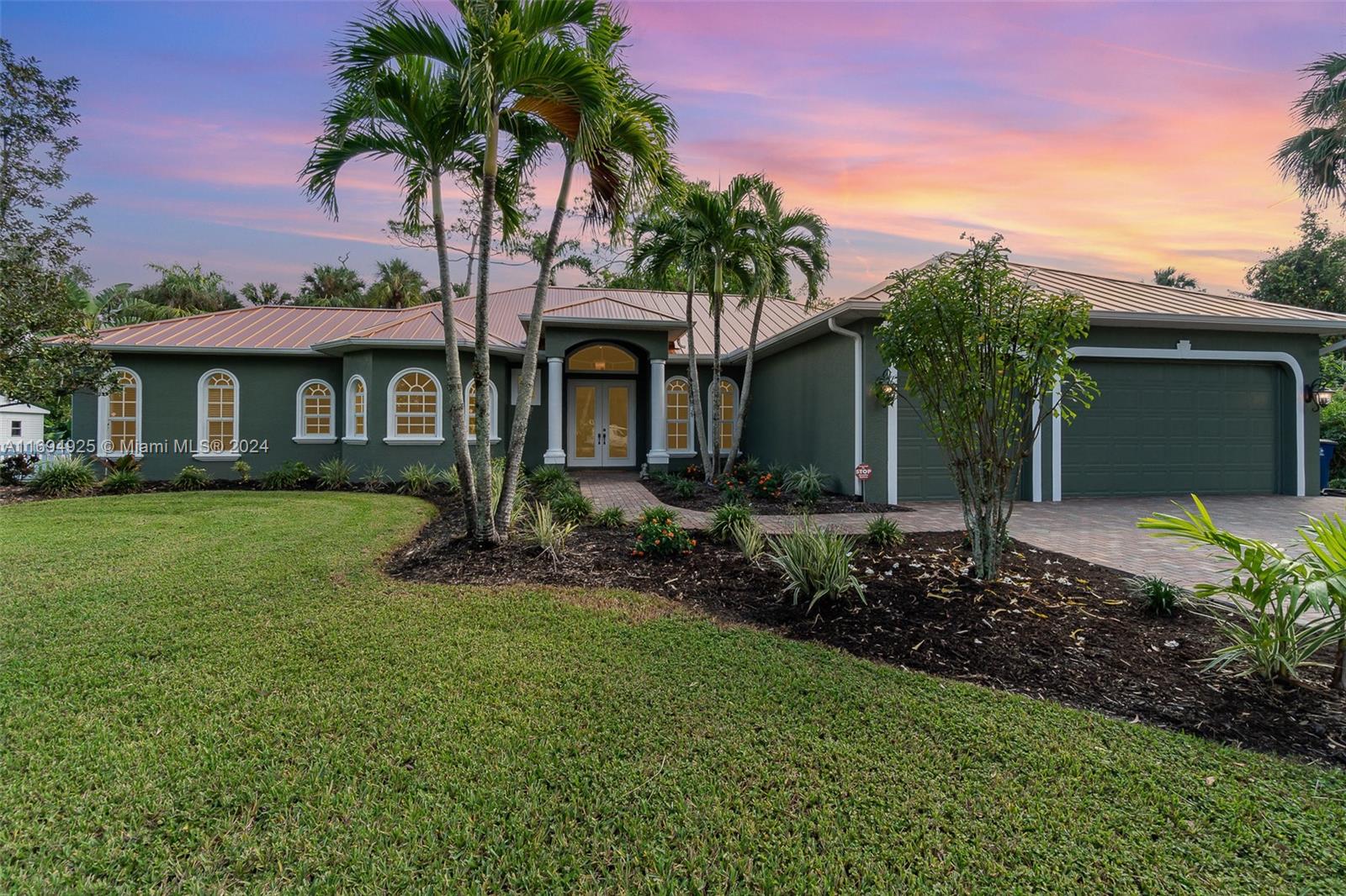 Price Improvement! See this one today!!Private landscaped 1/2-acre lot. It blends luxury, functionality, and lifestyle in one perfect package. With 3,340 square feet of interior living space, this 4-bedroom, 3.5-bathroom home is designed for a family or multigenerational living. The primary suite includes a private sitting area and 12x15 exercise room. New Metal Roof and TWO new AC units! Over 1,000 square feet of patio area, a complete outdoor kitchen, and a fully fenced yard with room to add a pool—ideal for gatherings & relaxation. Enjoy the convenience of a 3-car garage,and an RV pad with full hookups! As a bonus, this community offers a private boat ramp and docks for fishing, giving you easy access to water activities on the Orange River right at your fingertips. Agents See remarks